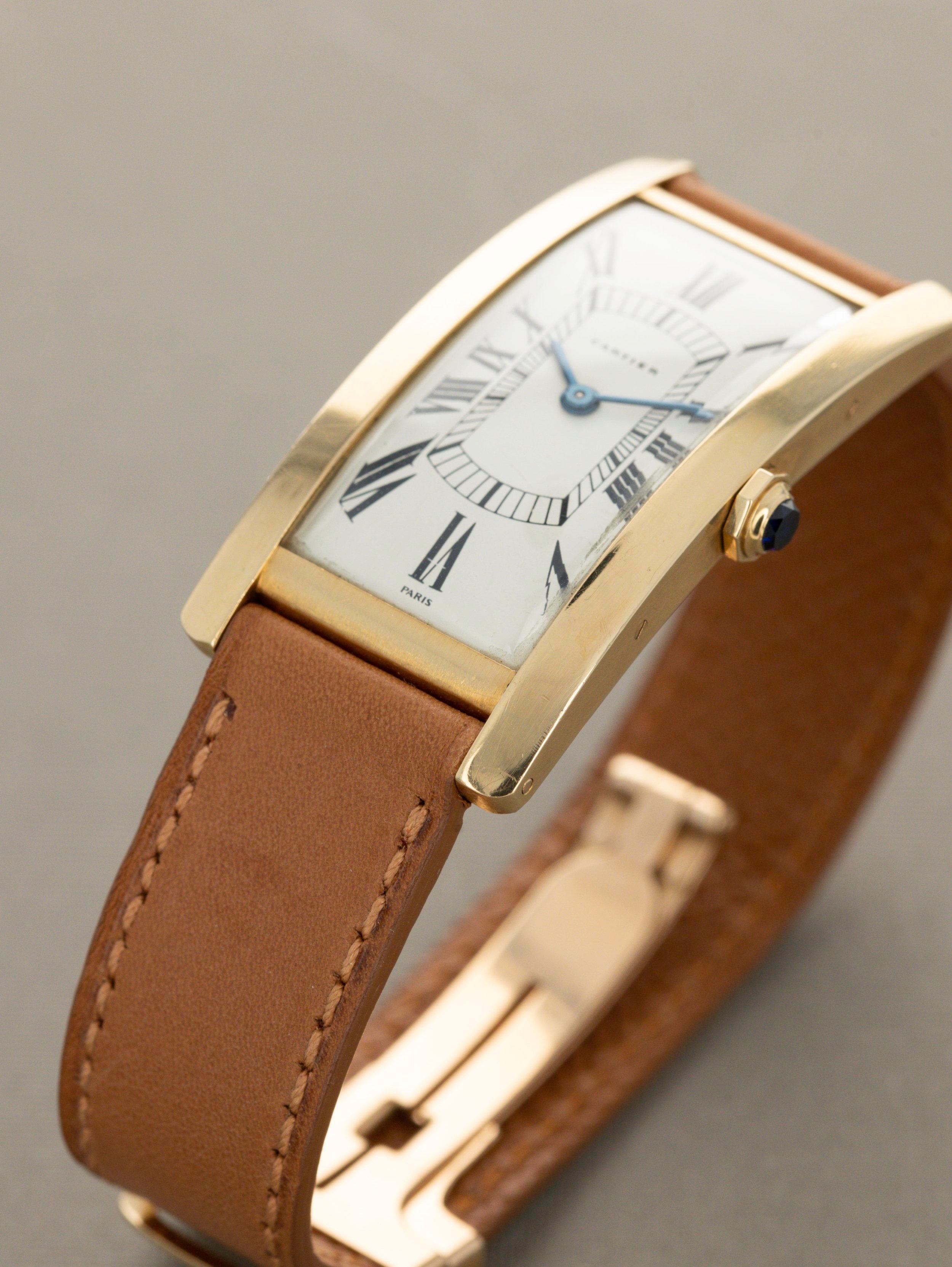 Cartier Tank Cintrèe Large - Paris Dial Circa 1971
