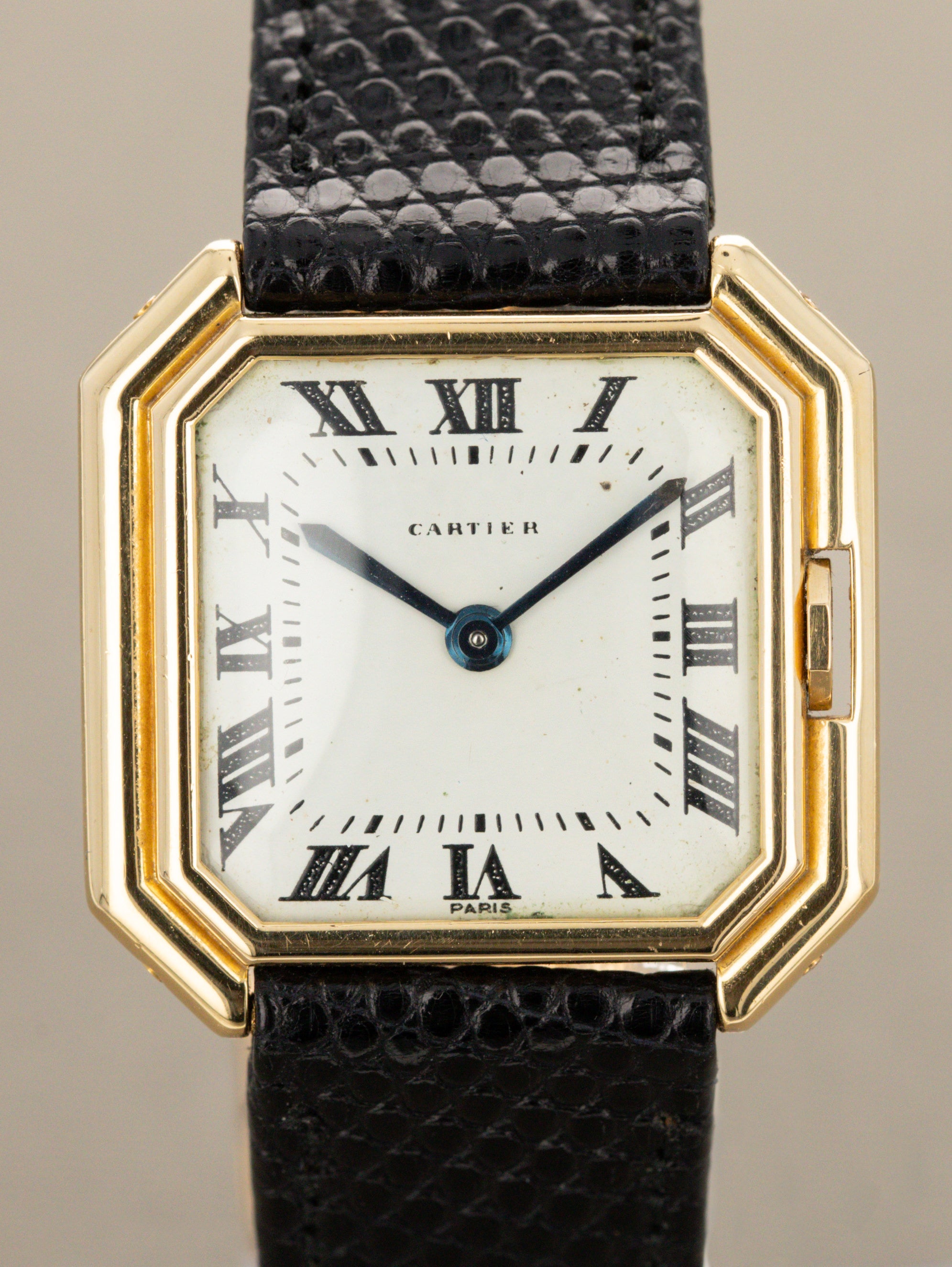 Cartier Ceinture c. 1960s - White 'Paris' Dial Unpolished