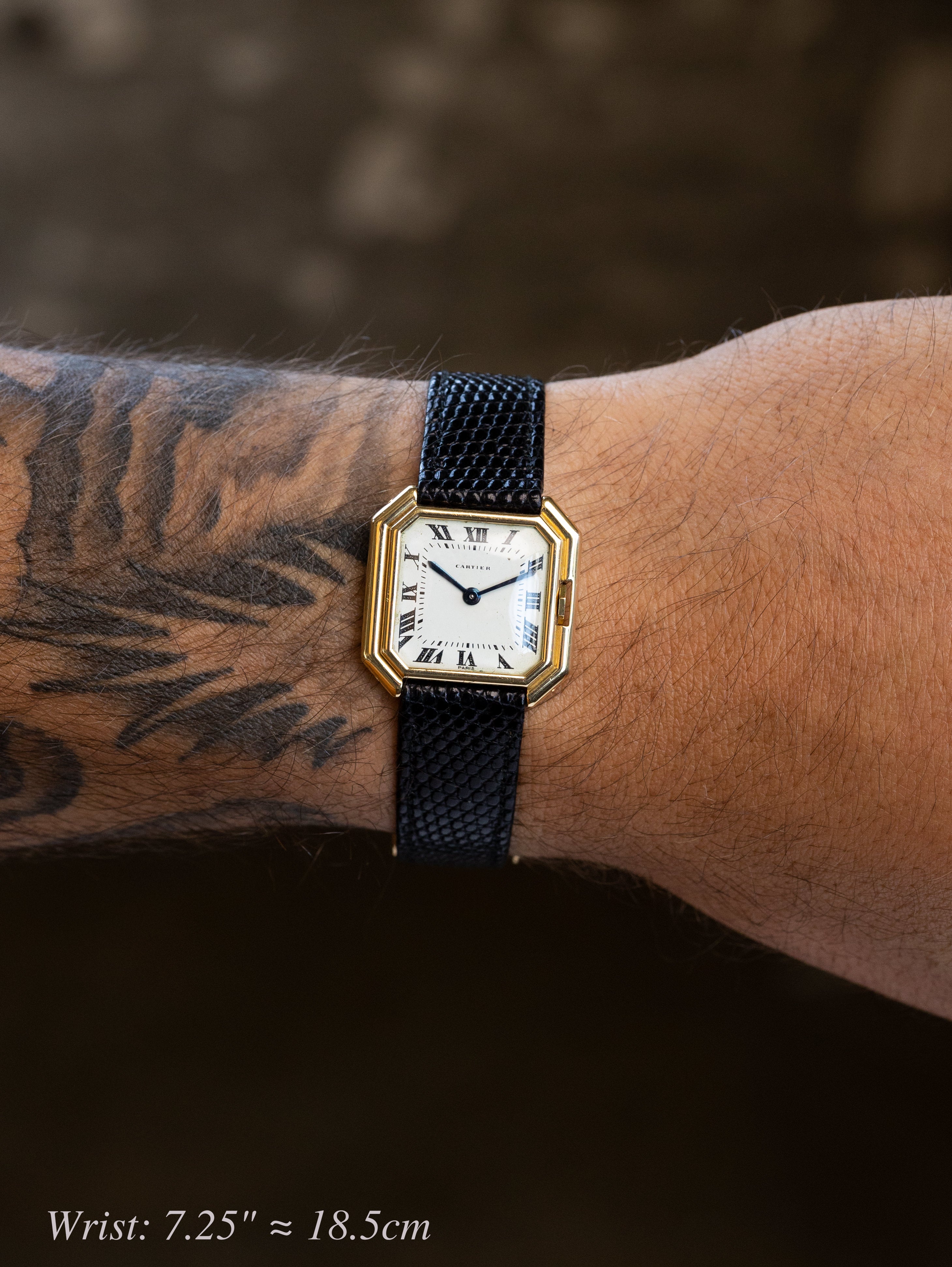 Cartier Ceinture c. 1960s - White 'Paris' Dial Unpolished