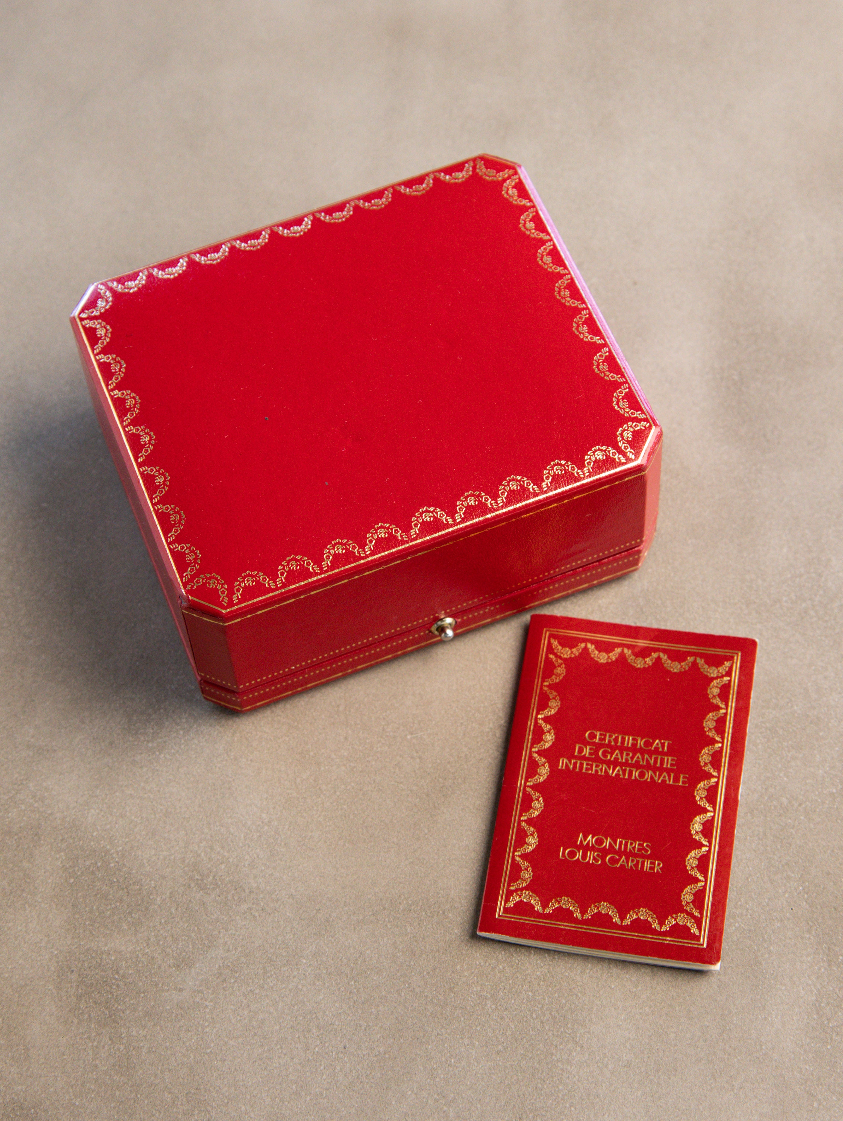 Cartier Baignoire - Circa 1990s w/ Box & Papers