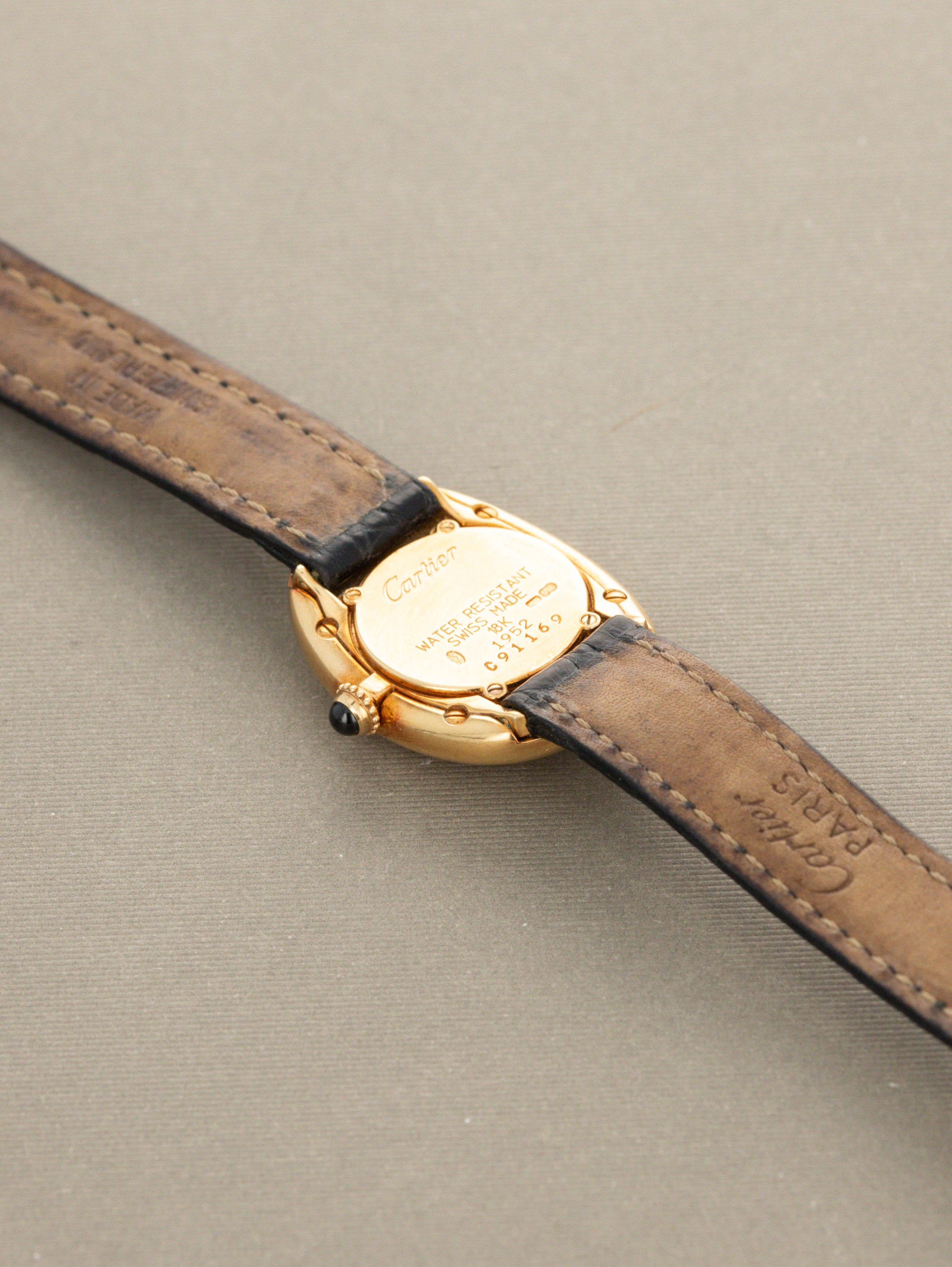Cartier Baignoire - Circa 1990s w/ Box & Papers