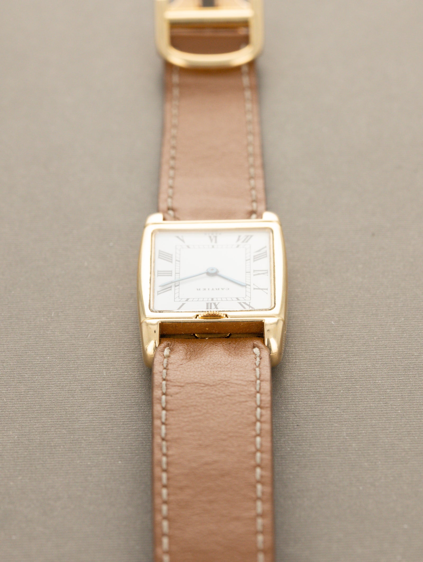 Cartier Tank Reverso 'Dual Time' - White & Gold 'Paris' Dials Full Set