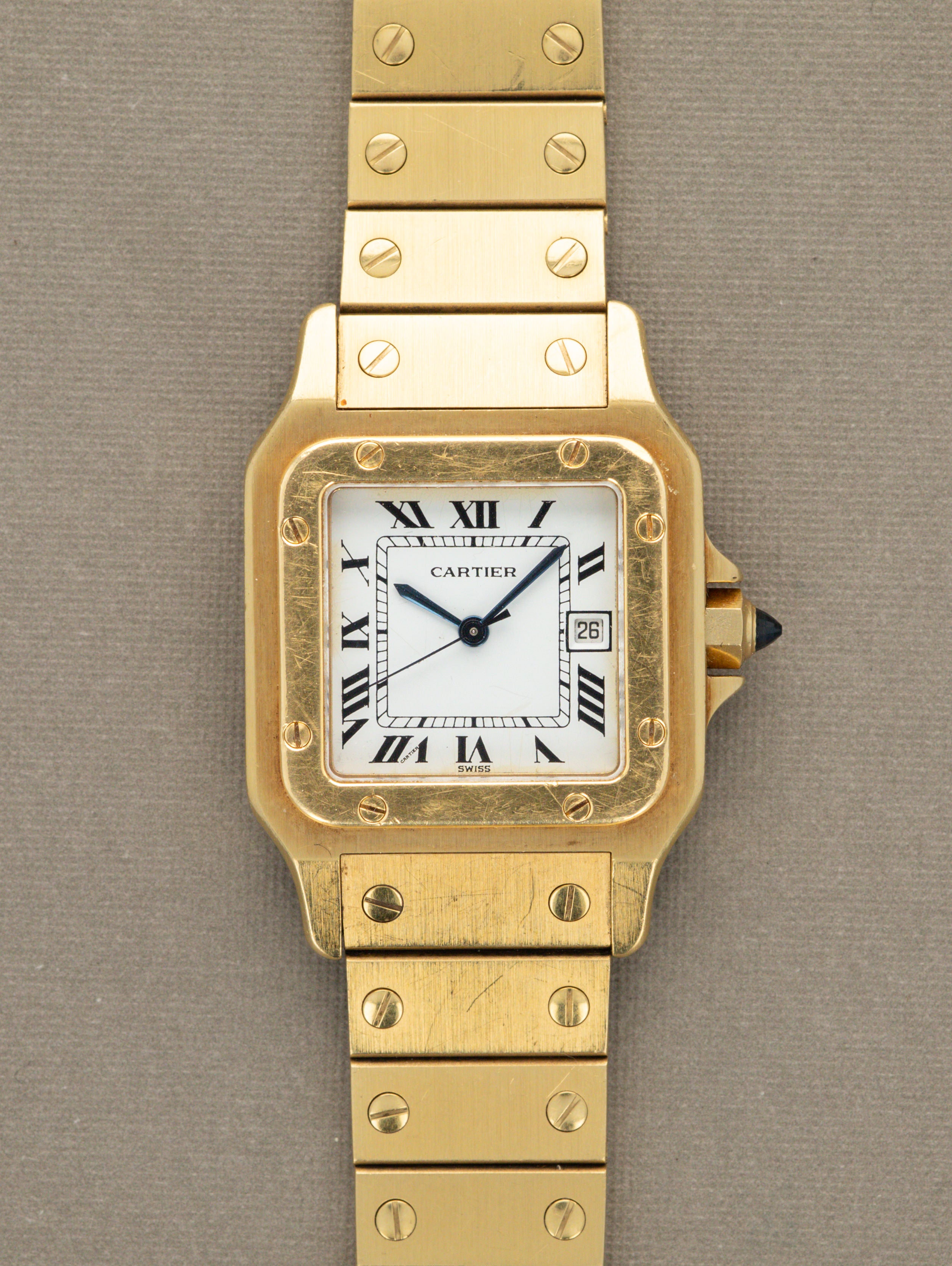 Cartier Santos Carrée Ref. 2964 - 'Midsize' Unpolished