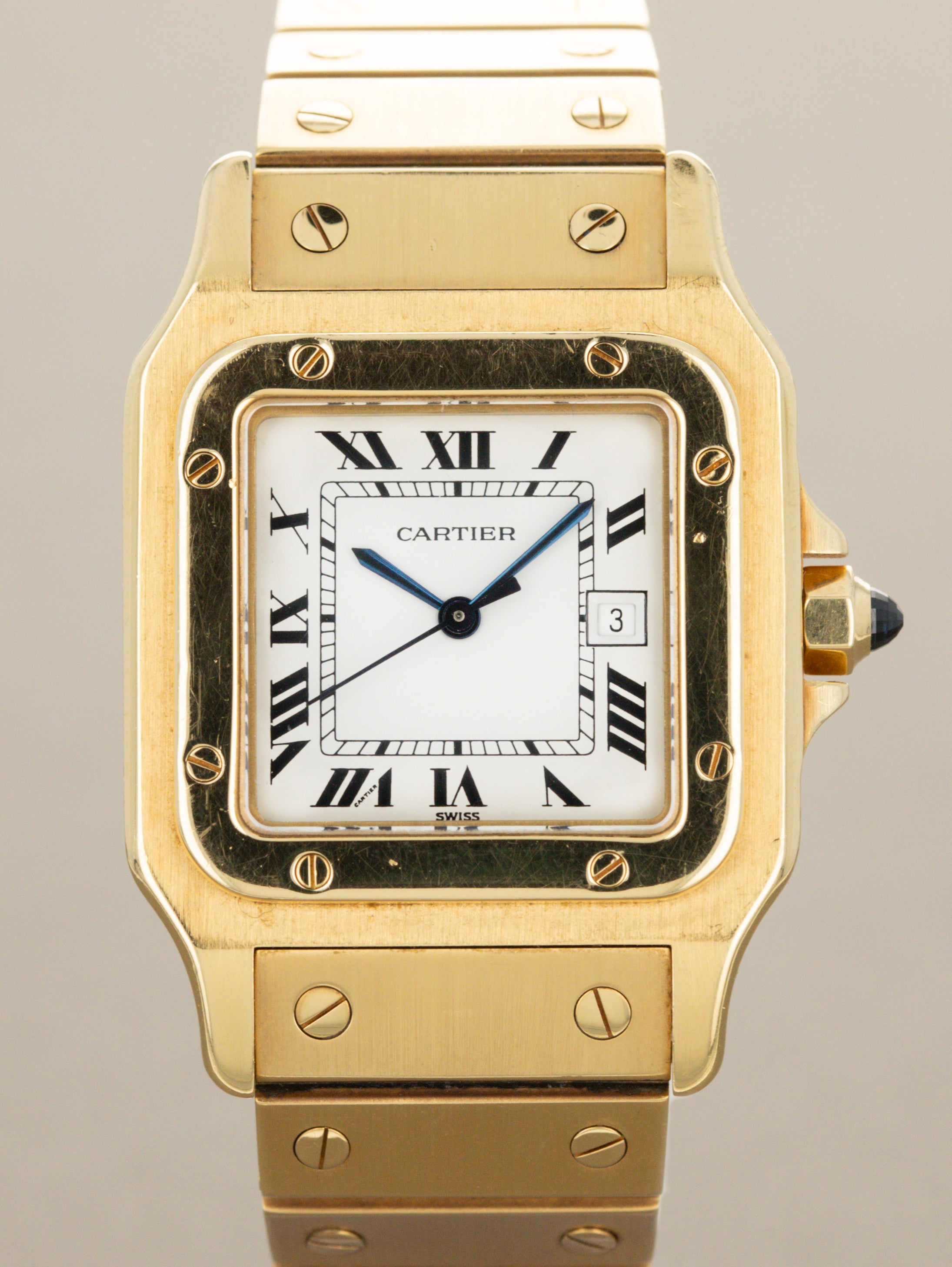 Cartier Santos Carrée Ref. 2960 - 'Massif' W/ Card & Booklet