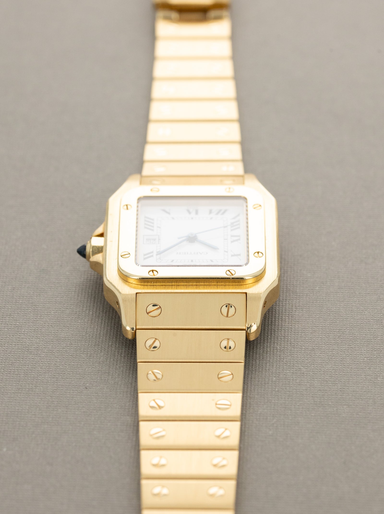 Cartier Santos Carrée Ref. 2960 - 'Massif' Unpolished
