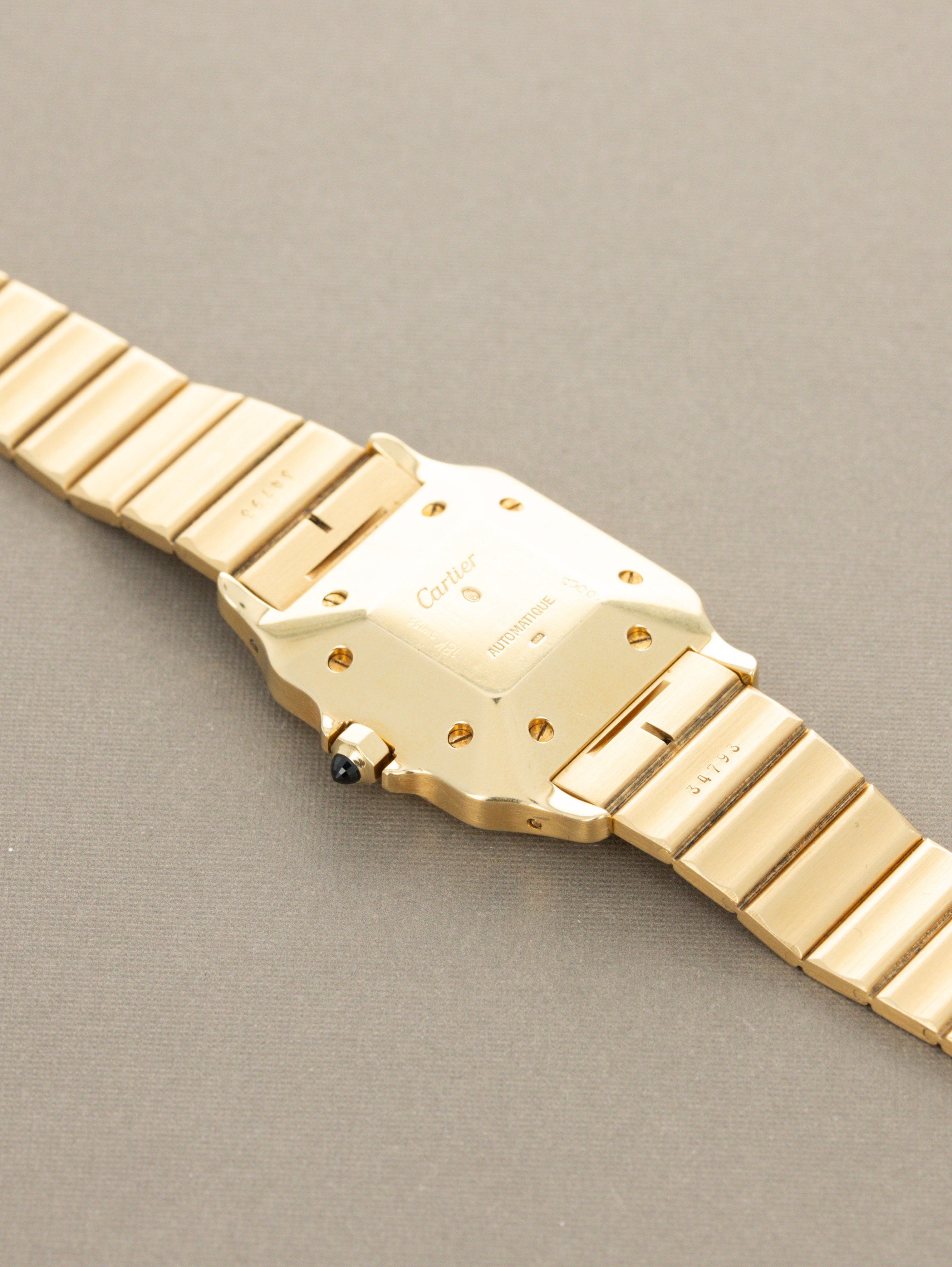 Cartier Santos Carrée Ref. 2960 - 'Massif' W/ Card & Booklet