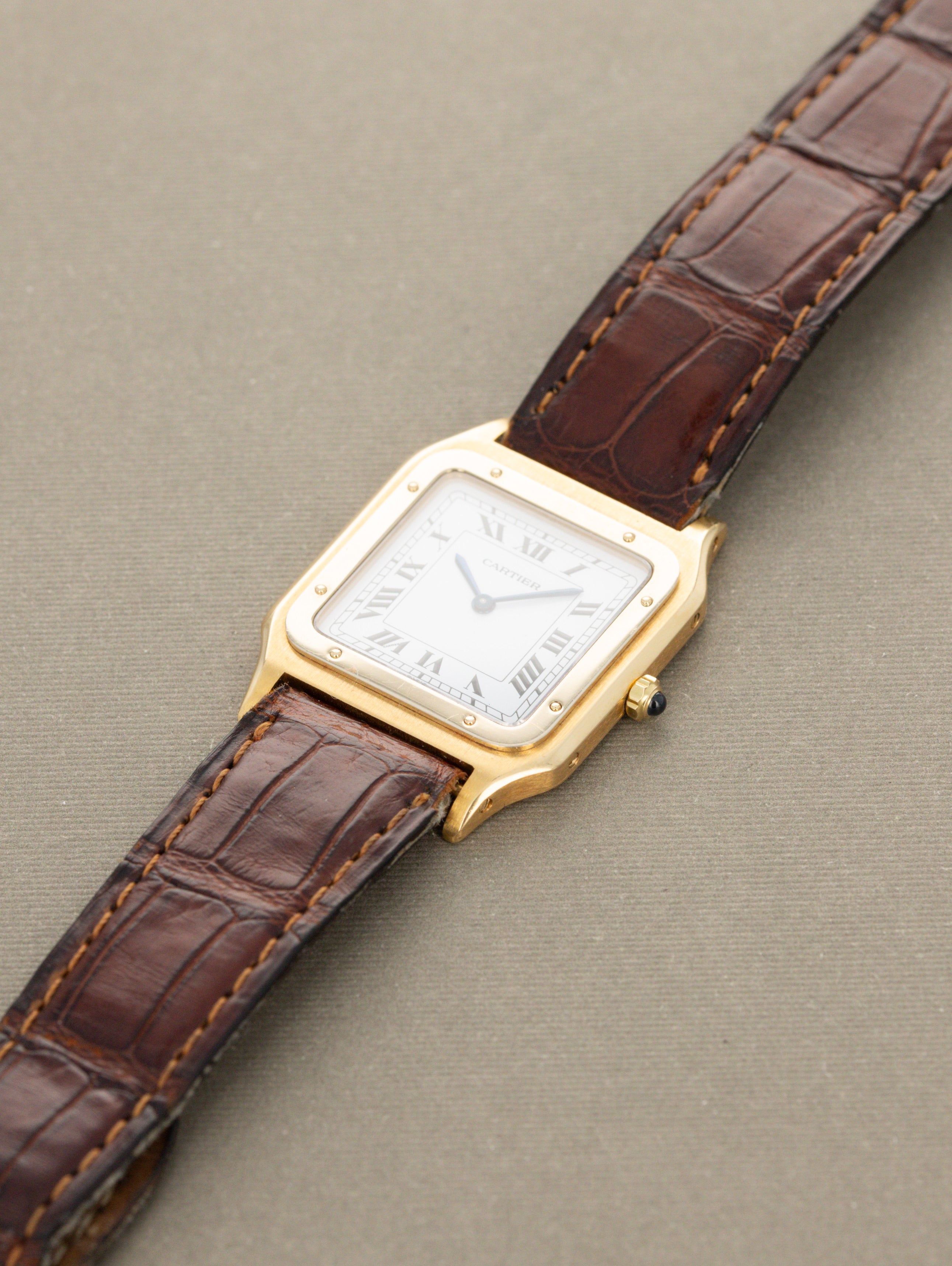 Cartier Santos Dumont Extra-Plate Ref. 96061 - 'Deux Ors'