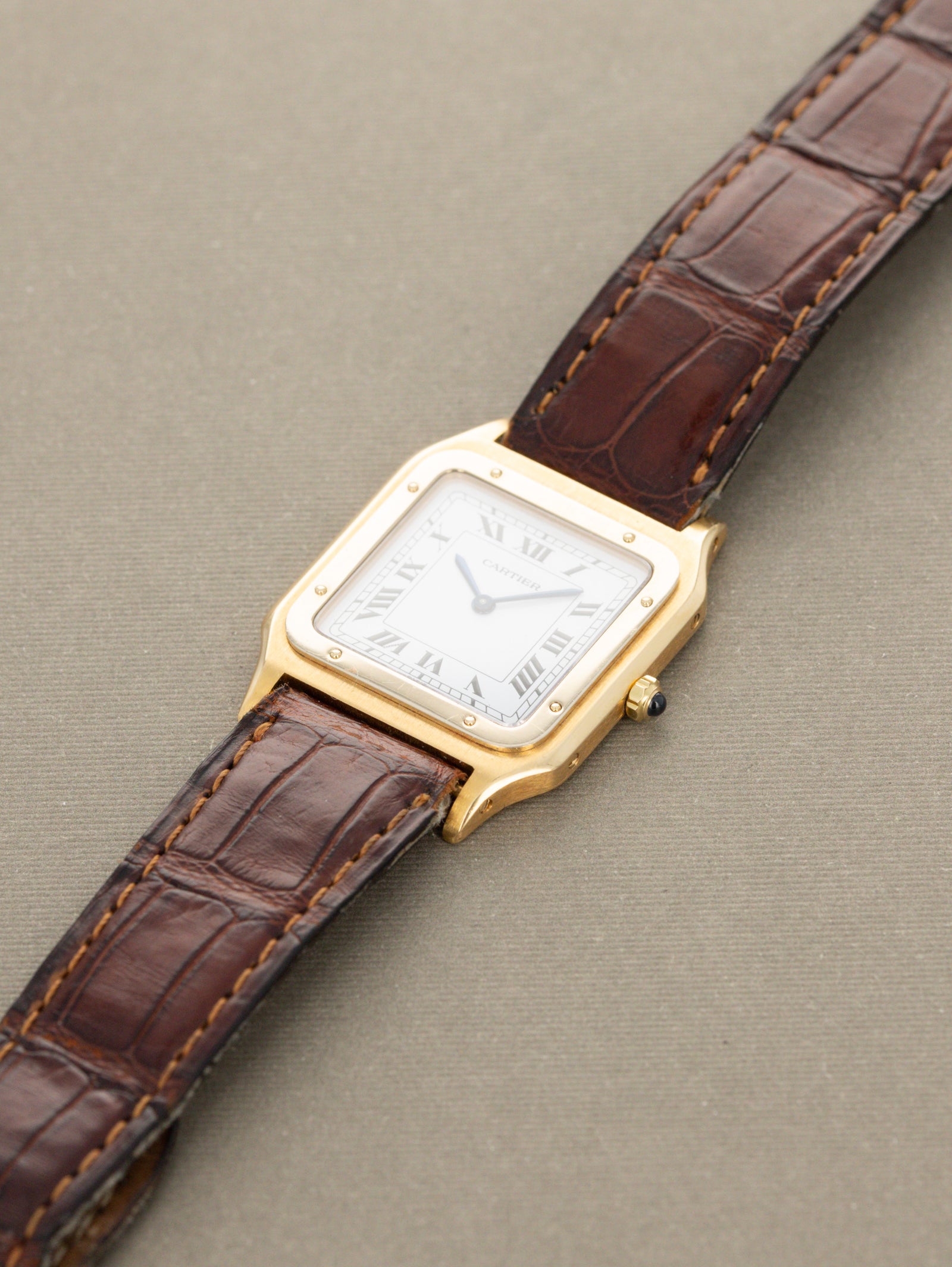 Cartier Santos Dumont Extra-Plate Ref. 96061 - 'Deux Ors'
