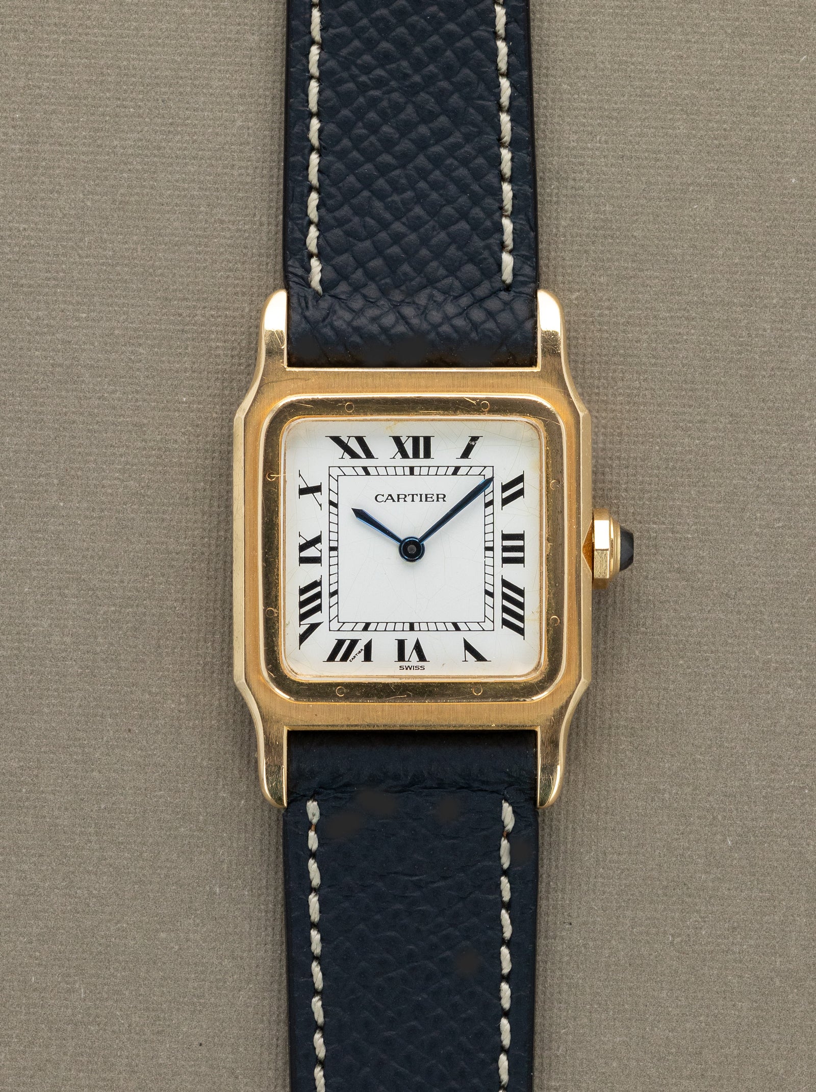 Cartier Santos Dumont Ref. 78097 - White 'Swiss' Dial Unpolished