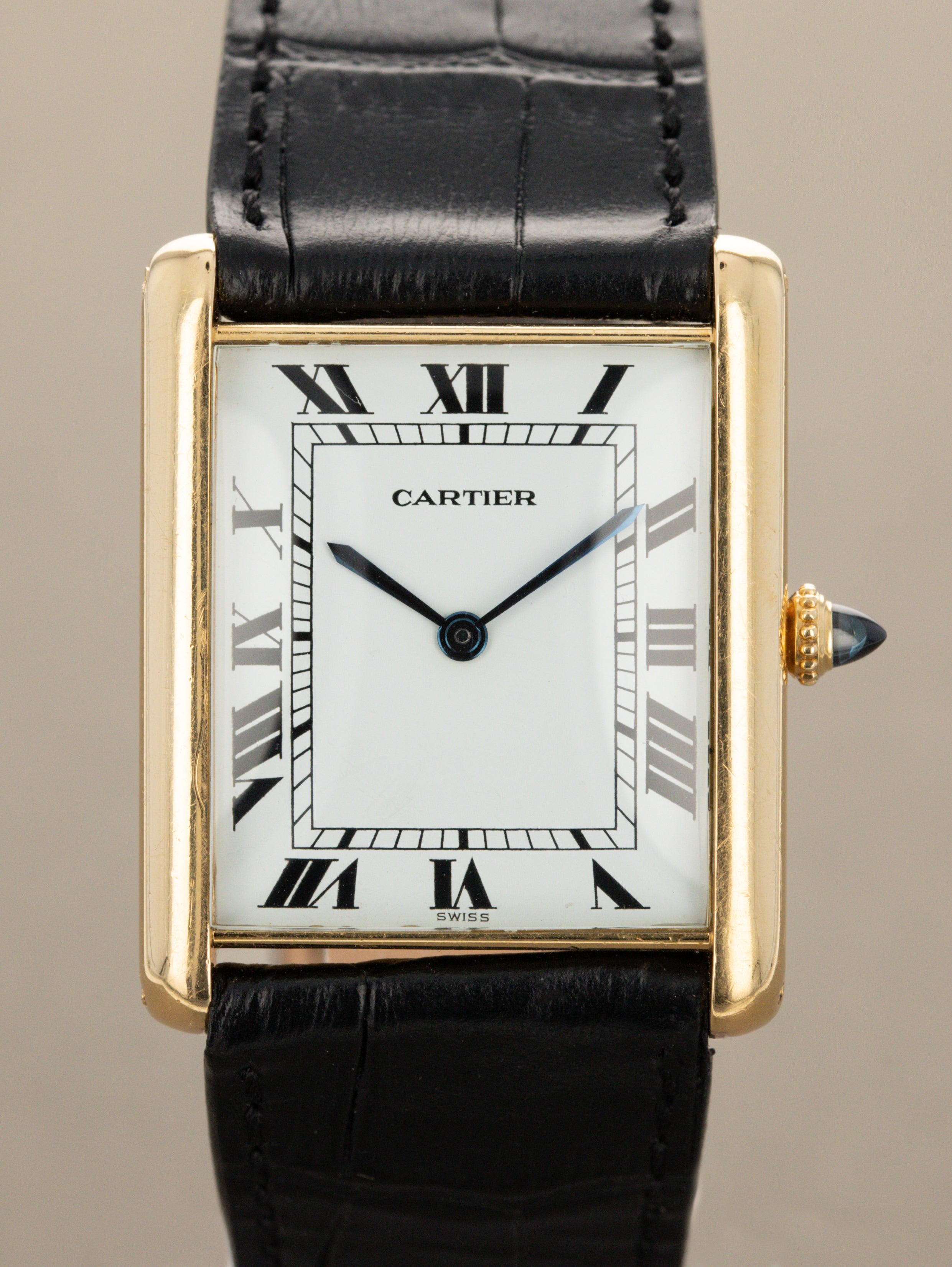 Cartier Tank Automatique 'Jumbo' XL - 'Swiss' Dial Unpolished