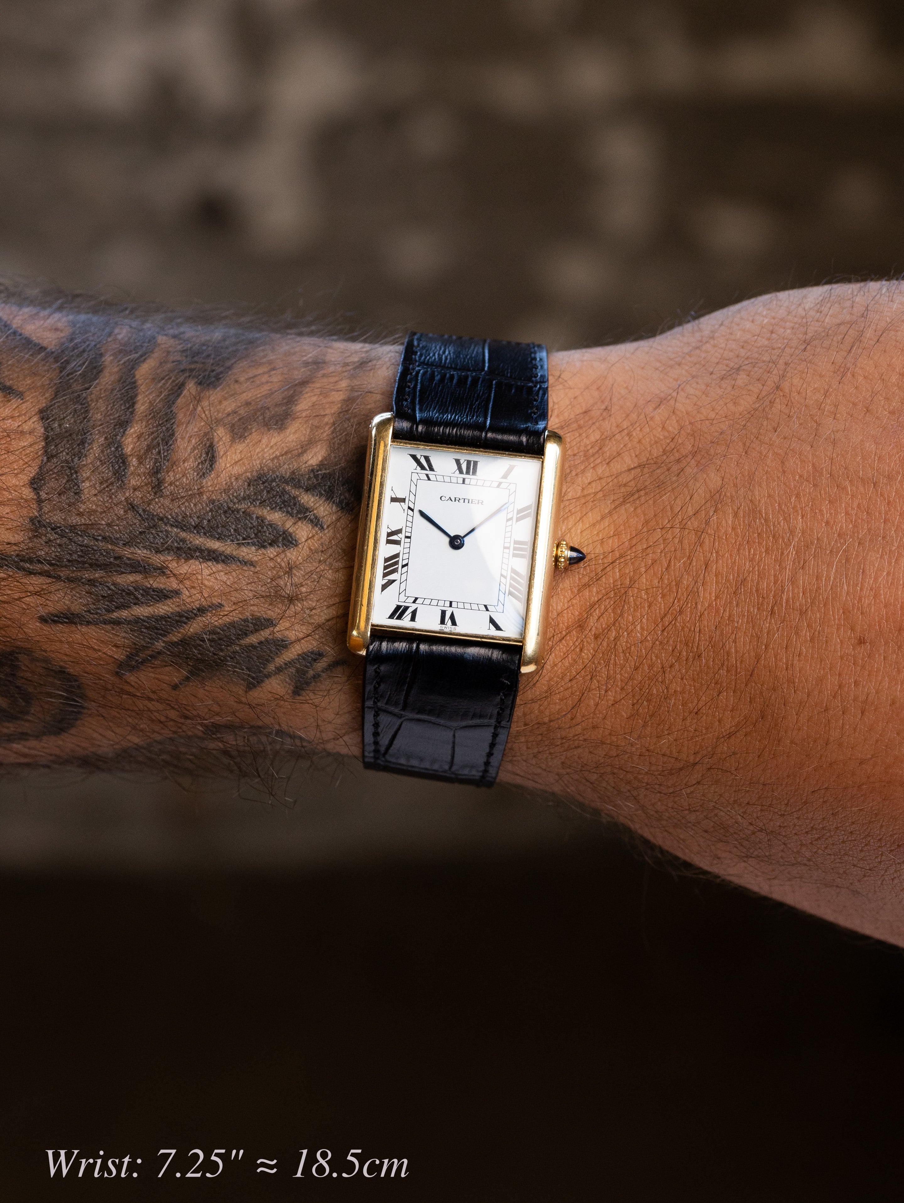 Cartier Tank Automatique 'Jumbo' XL - 'Swiss' Dial Unpolished
