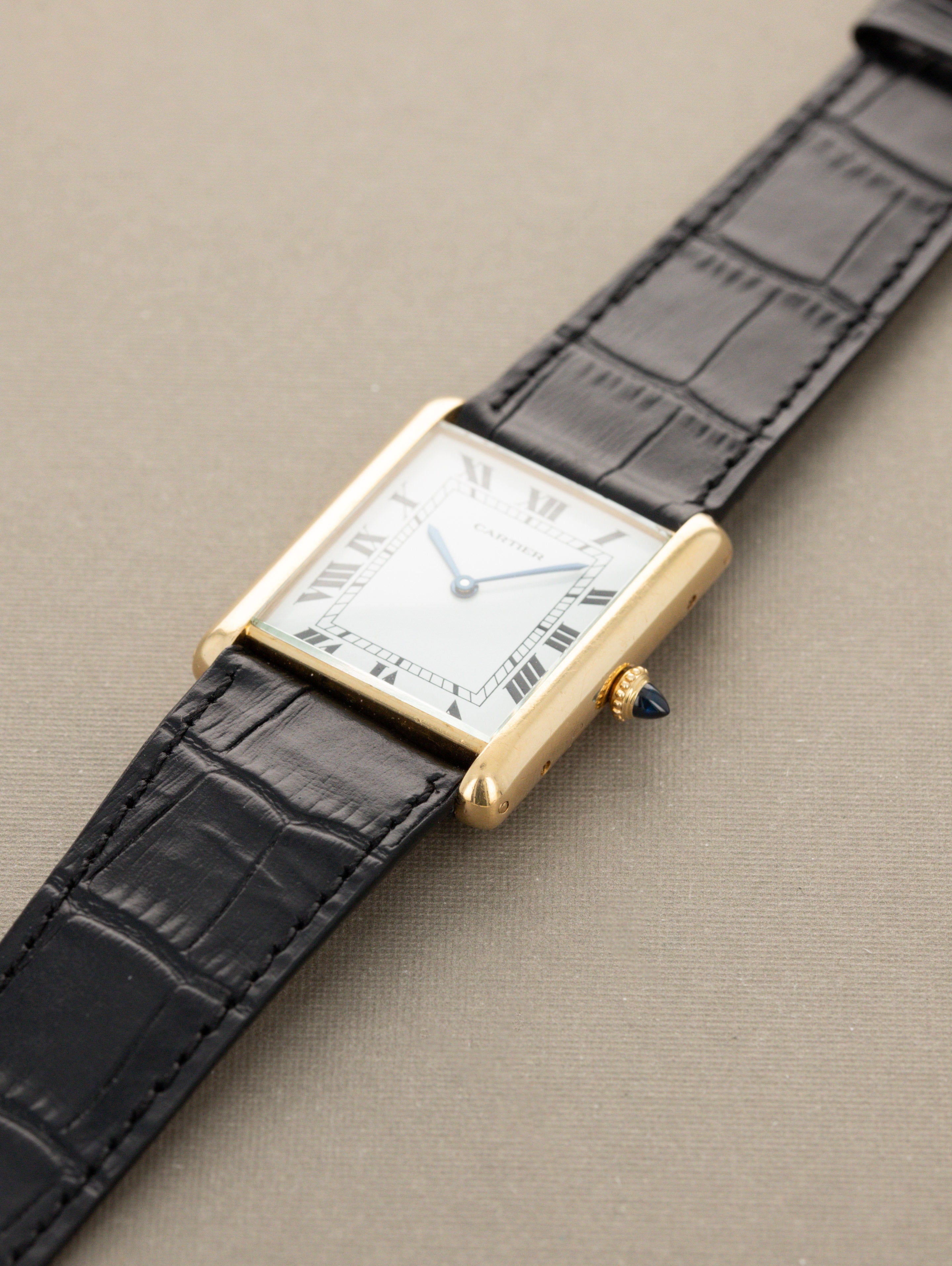 Cartier Tank Automatique 'Jumbo' XL - 'Swiss' Dial Unpolished