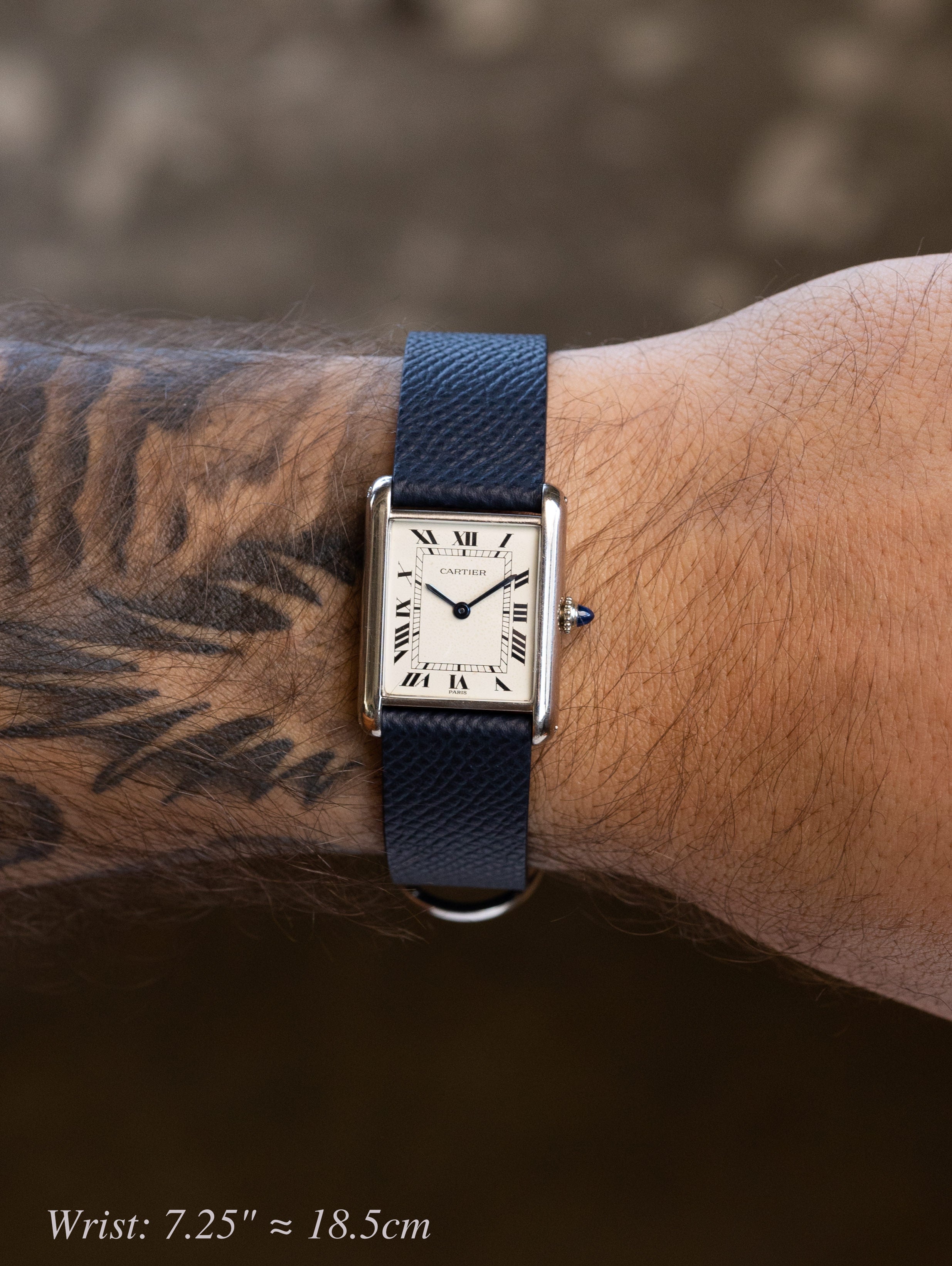 Cartier Tank Louis Ref. 78086 - 'Paris' Dial