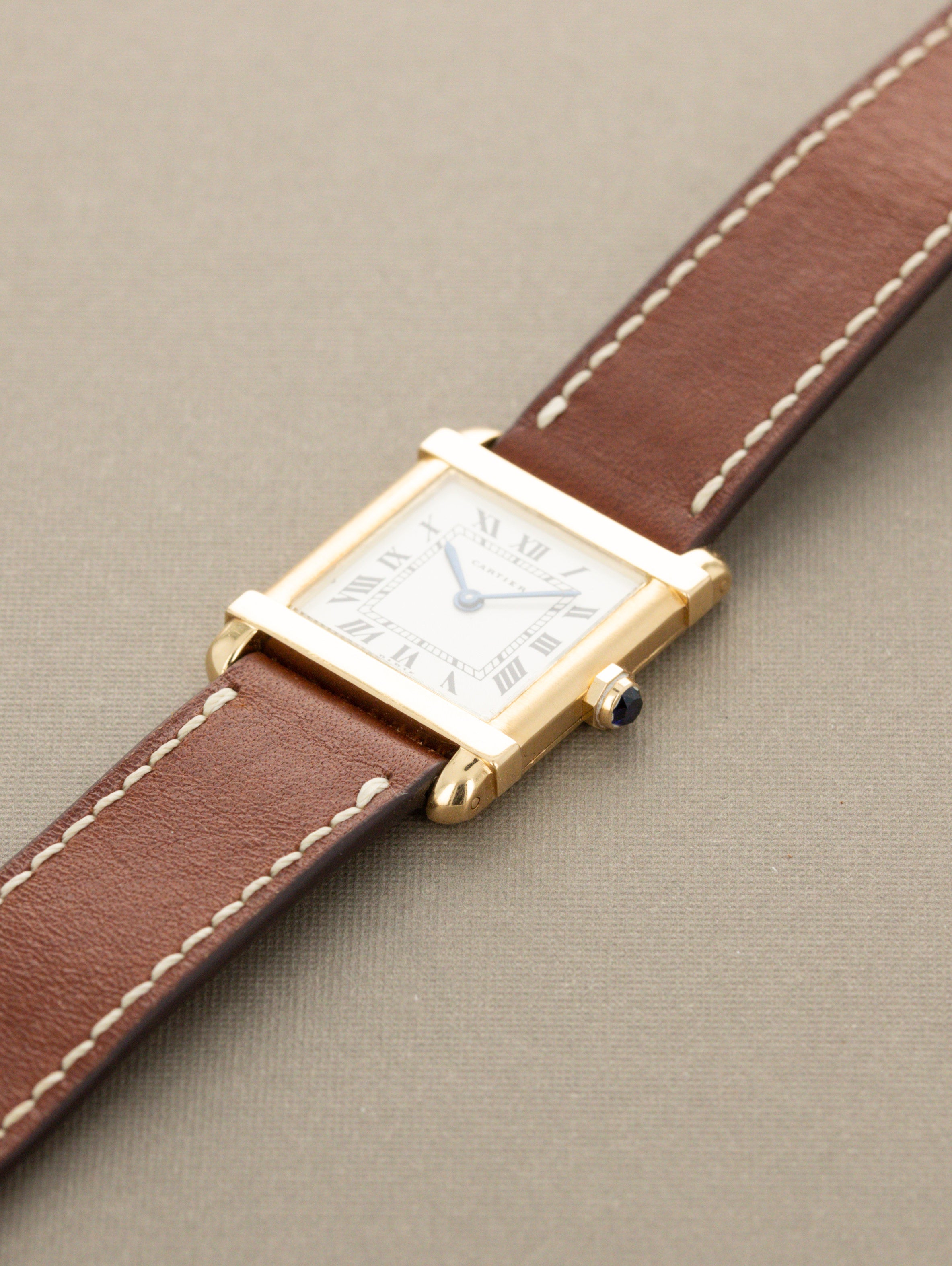 Cartier Tank Chinois 'Extra Plate' - White Enamel 'Paris' Dial