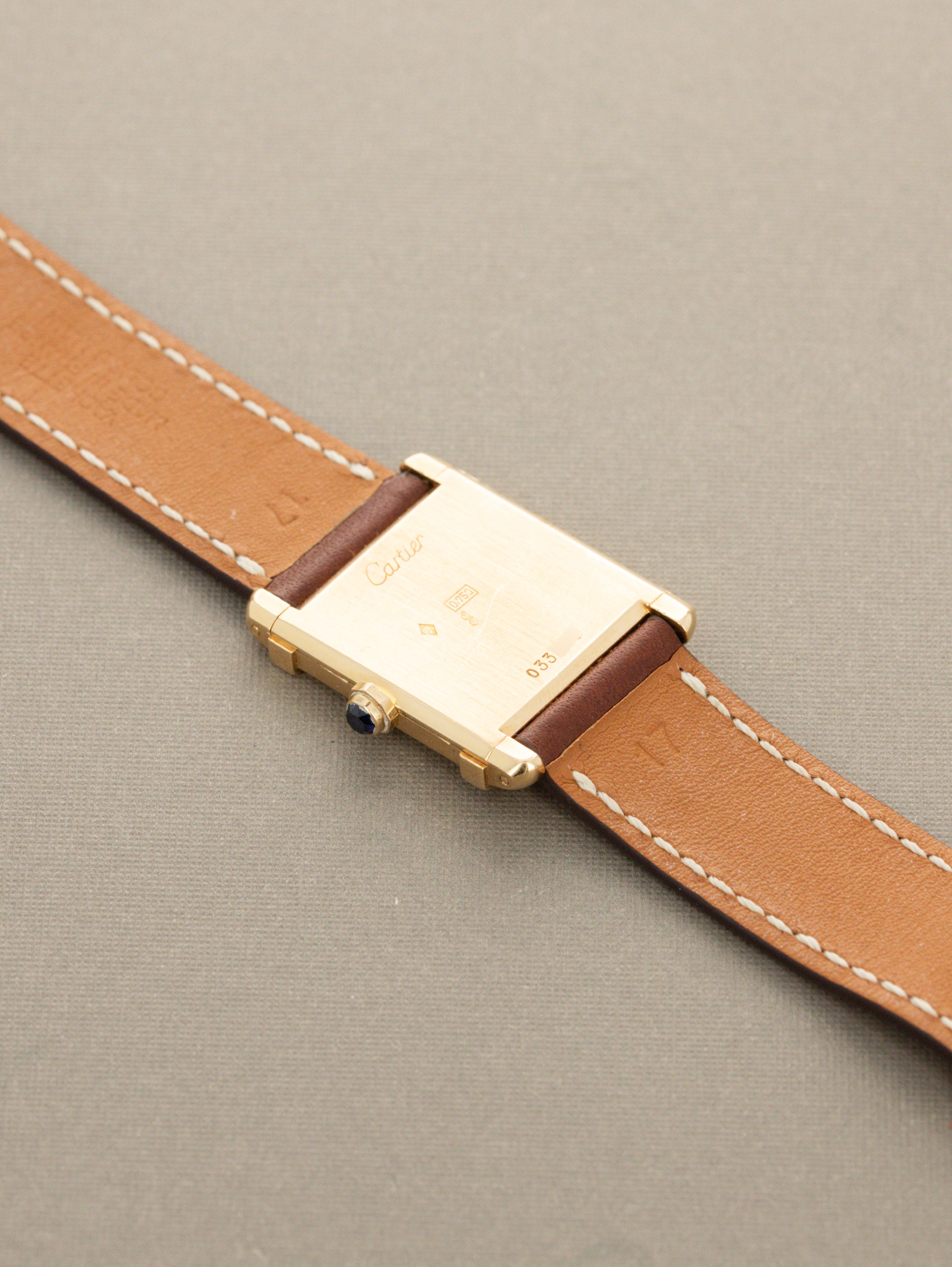 Cartier Tank Chinois 'Extra Plate' - White Enamel 'Paris' Dial