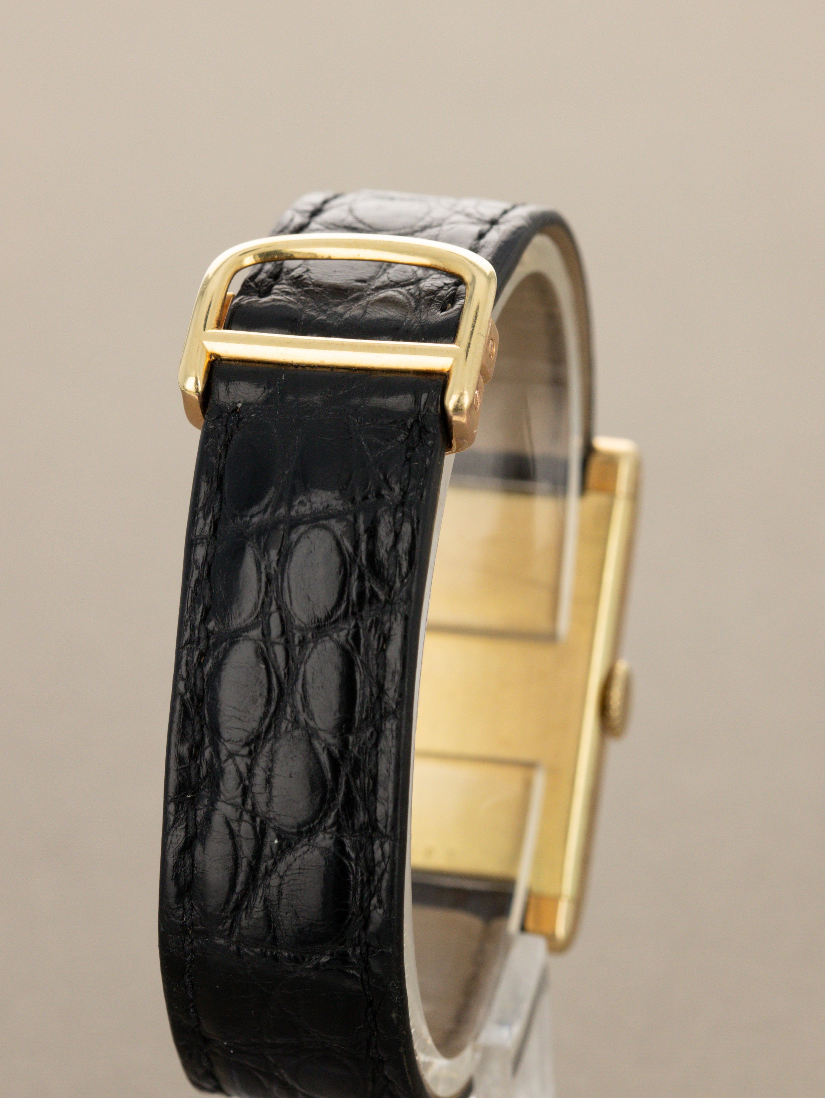 Cartier Tank 'Magnum' - 1940s W/ JLC Movement