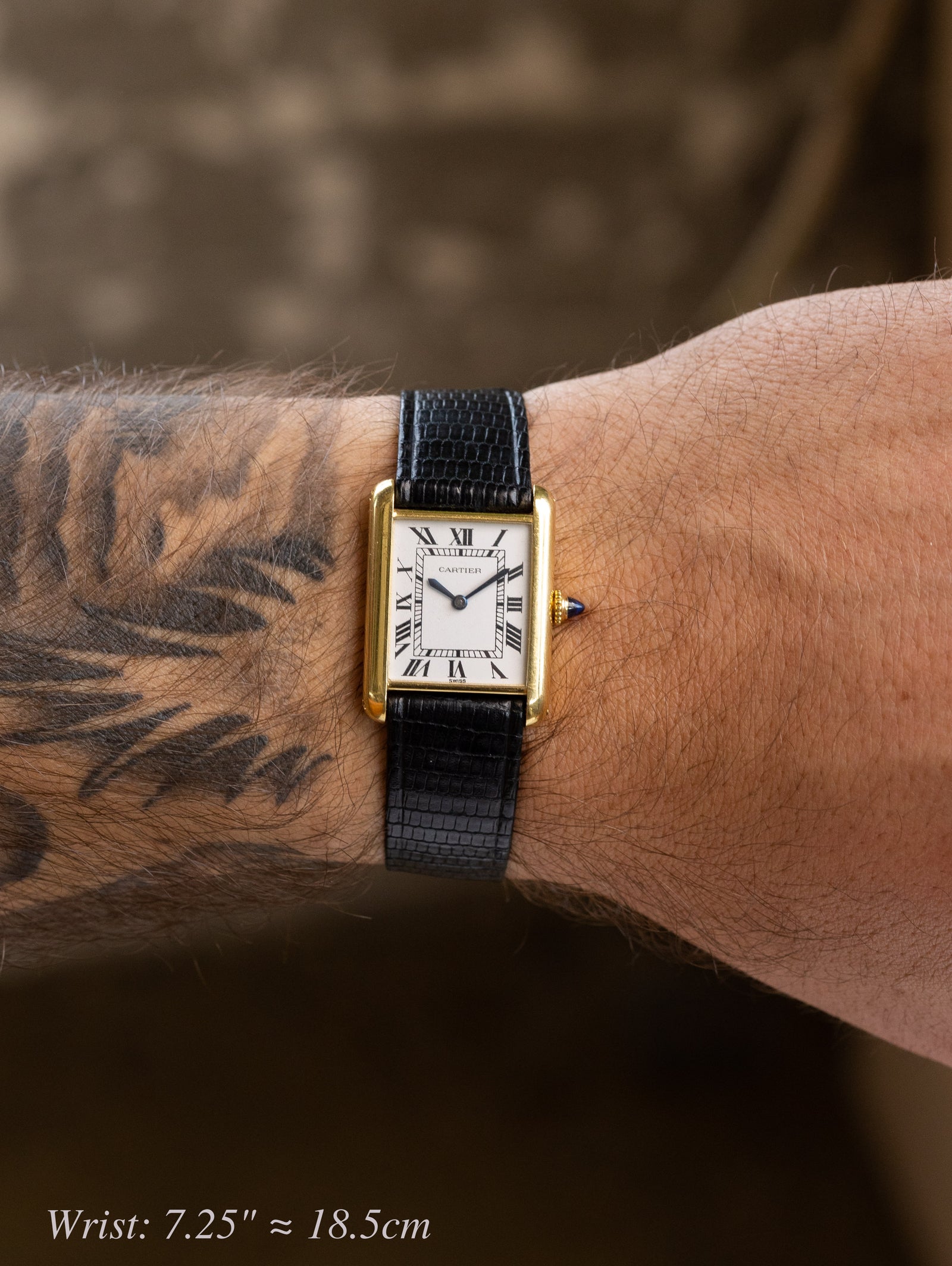 Cartier Tank Louis - 'Swiss' Dial Unpolished