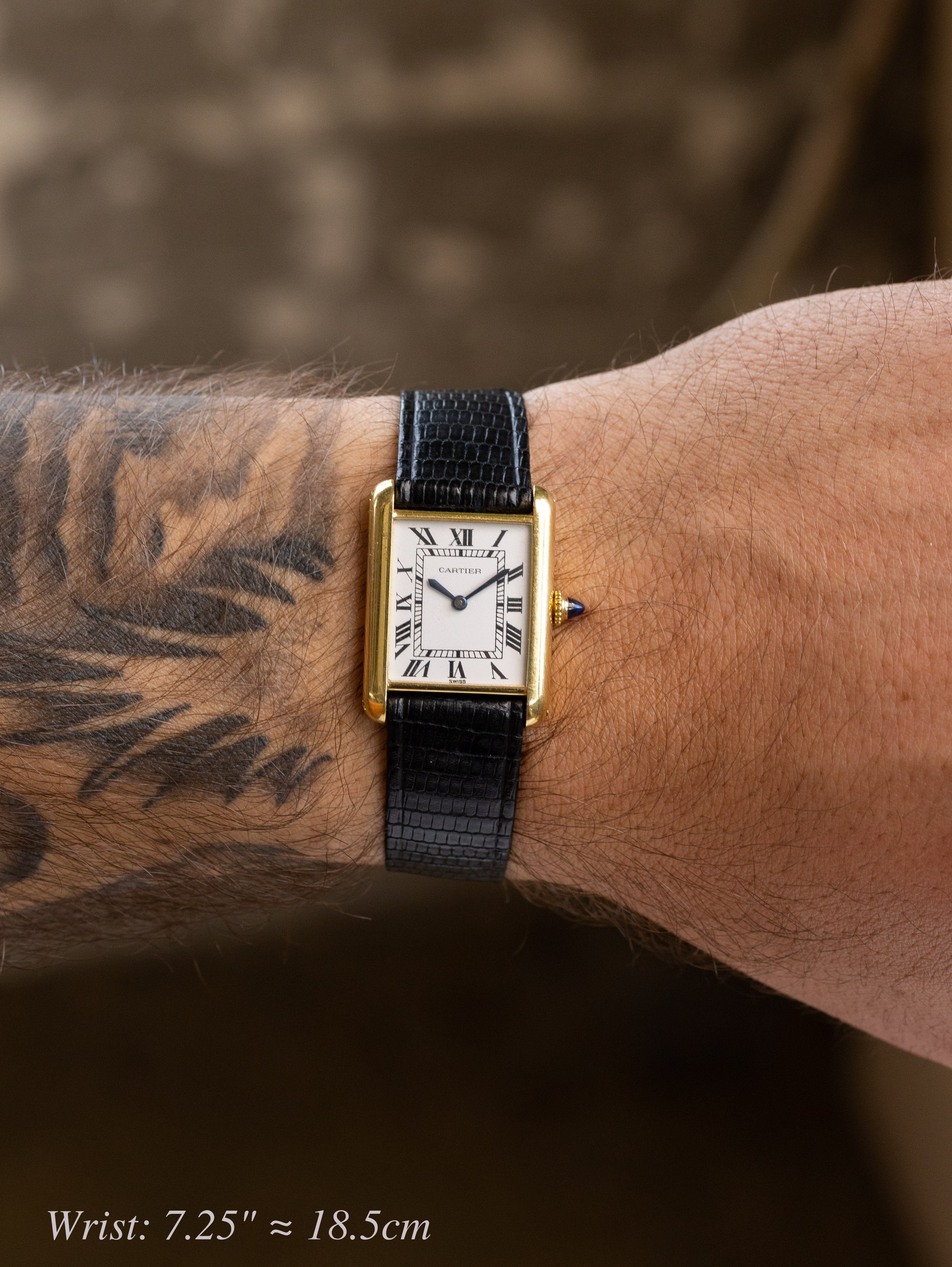 Cartier Tank Louis - 'Swiss' Dial Unpolished