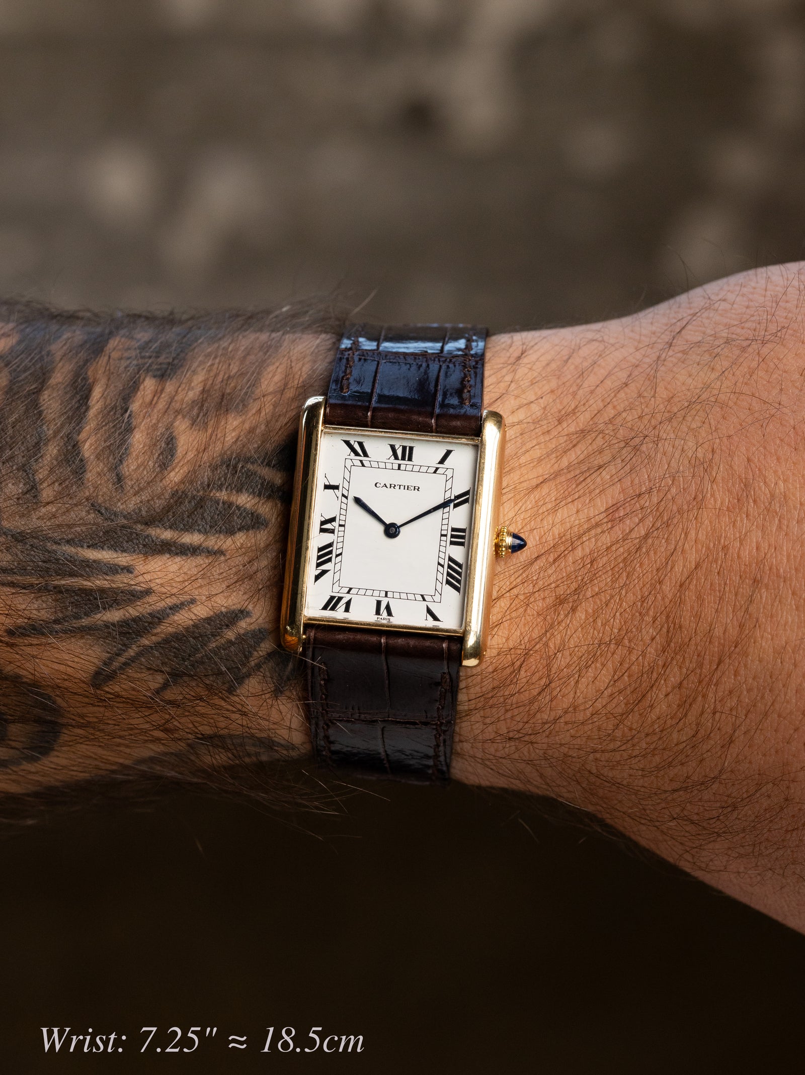Cartier Tank Automatique 'Jumbo' XL - 'Paris' Dial