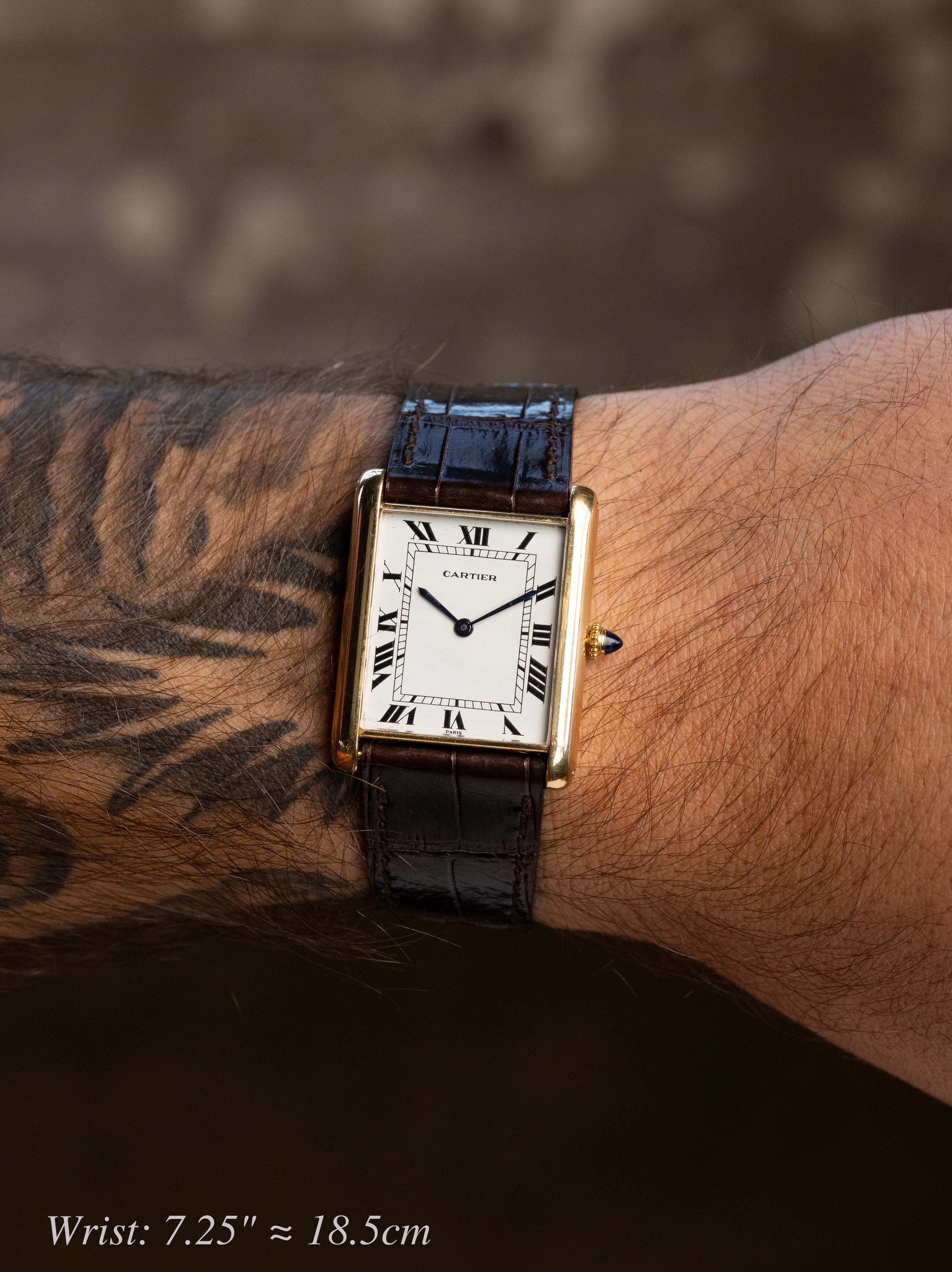 Cartier Tank Automatique 'Jumbo' XL - 'Paris' Dial