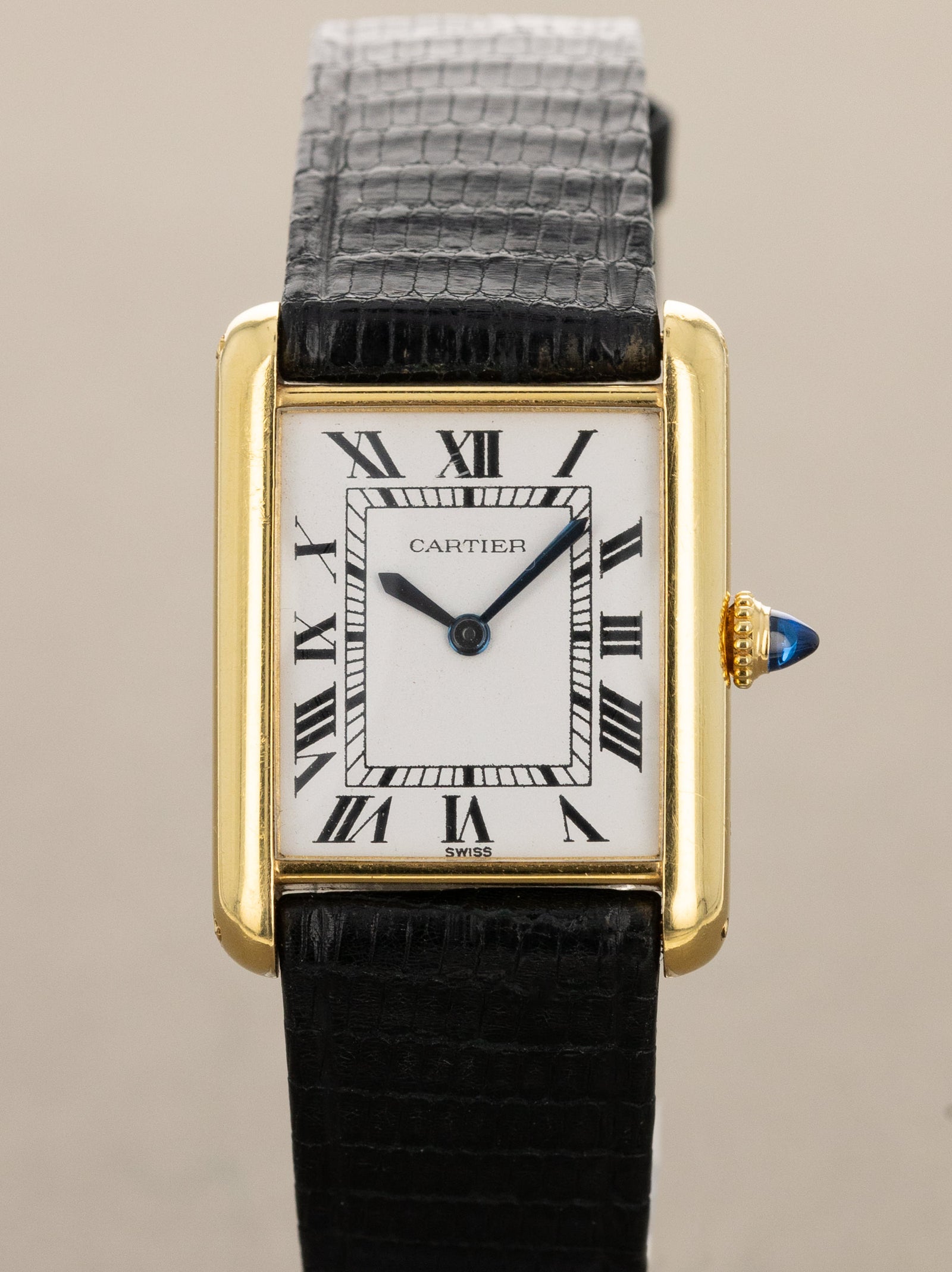 Cartier Tank Louis - 'Swiss' Dial Unpolished