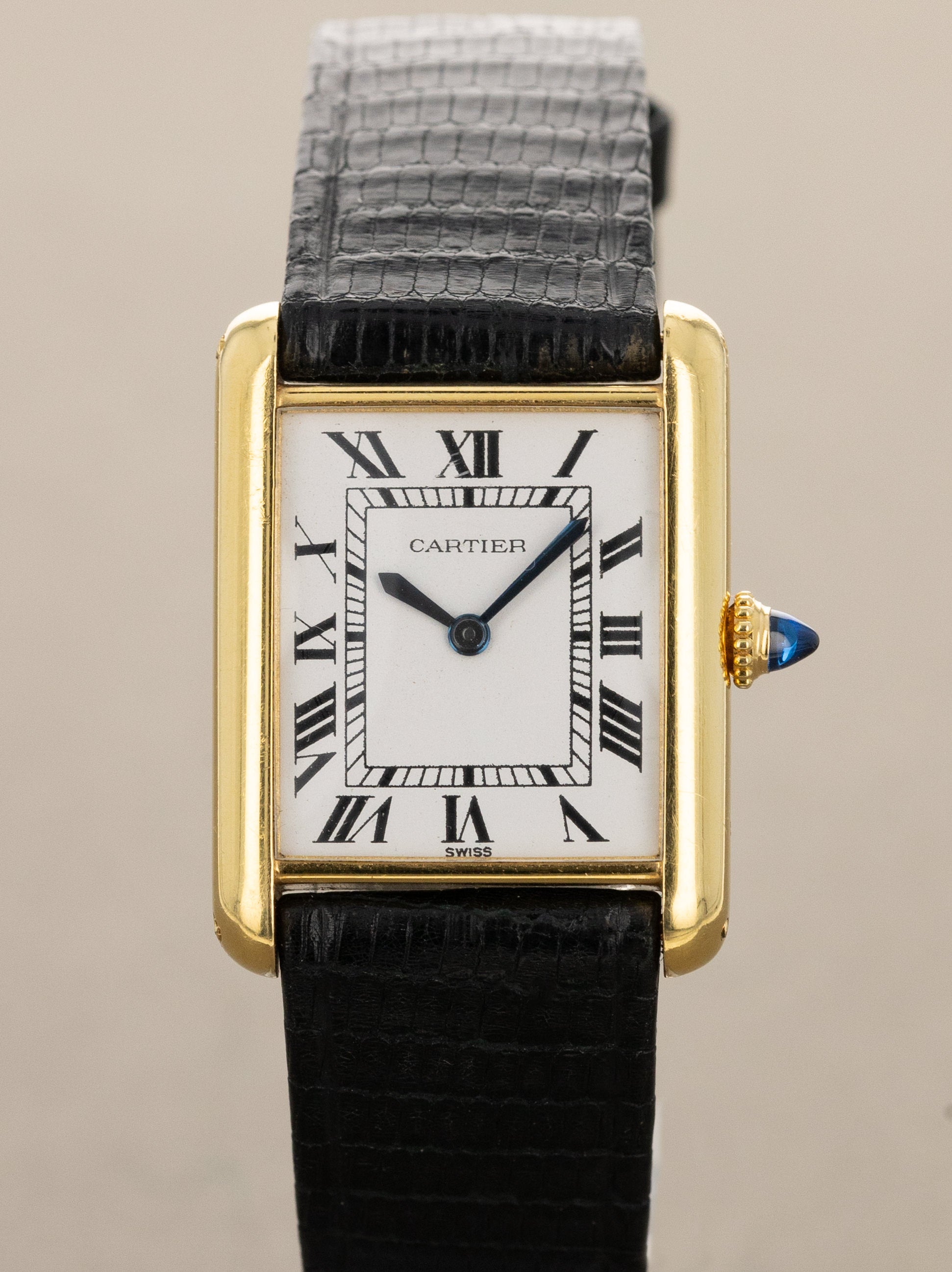 Cartier Tank Louis - 'Swiss' Dial Unpolished