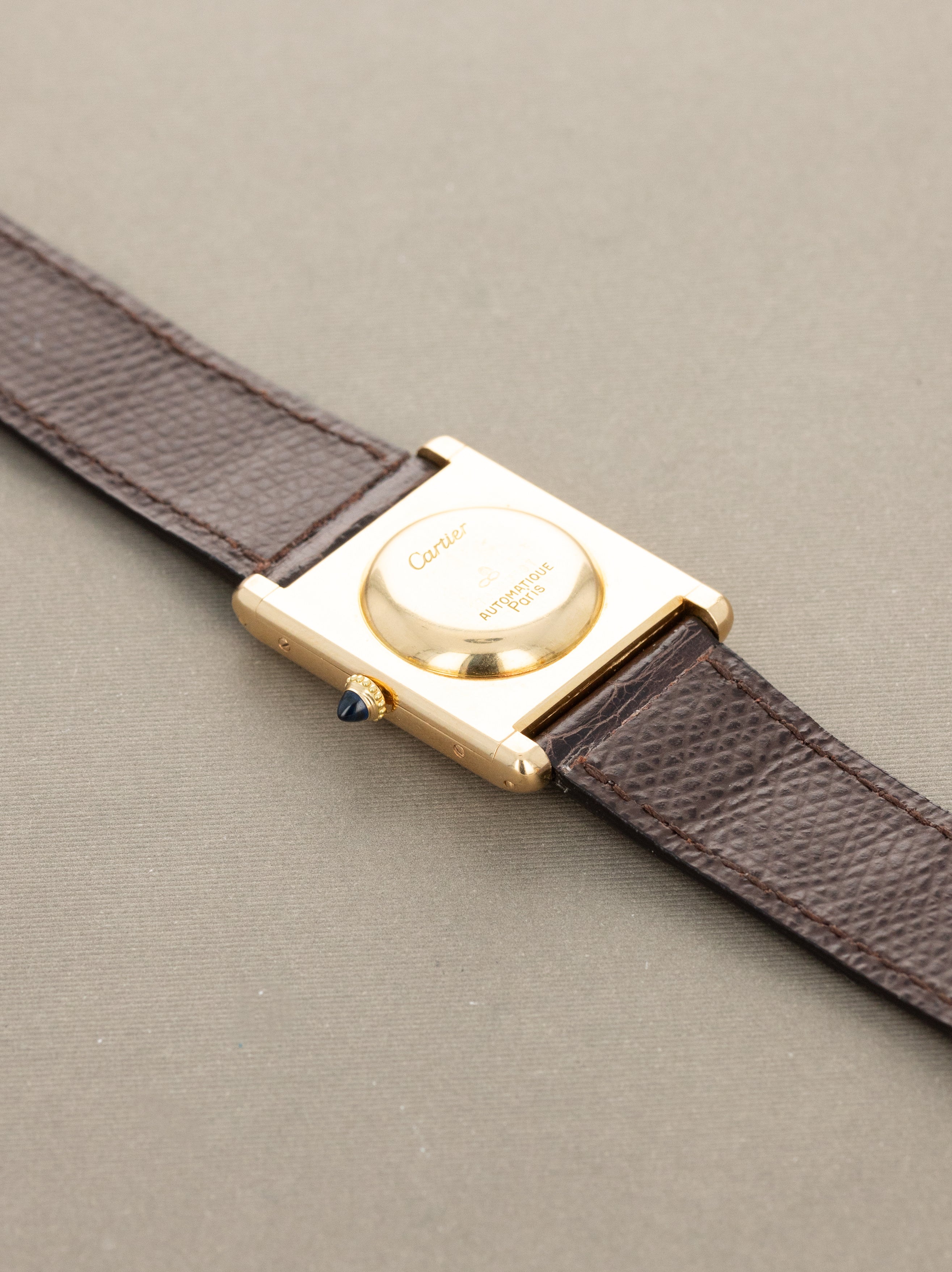 Cartier Tank Automatique 'Jumbo' XL - 'Paris' Dial
