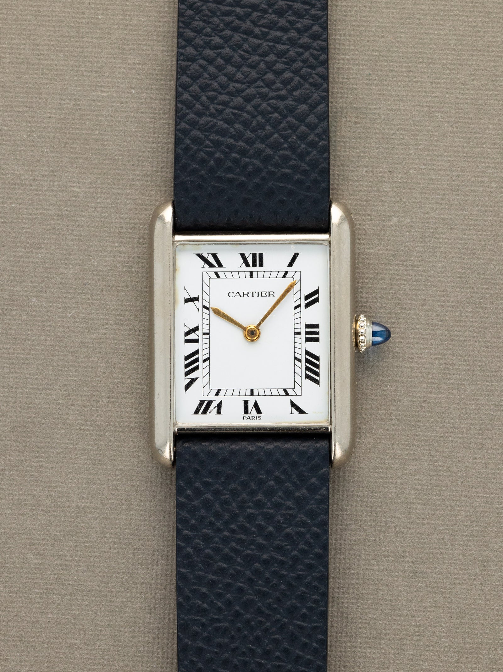 Cartier Tank Louis Ref. 78086 - White Gold 'Paris' Dial