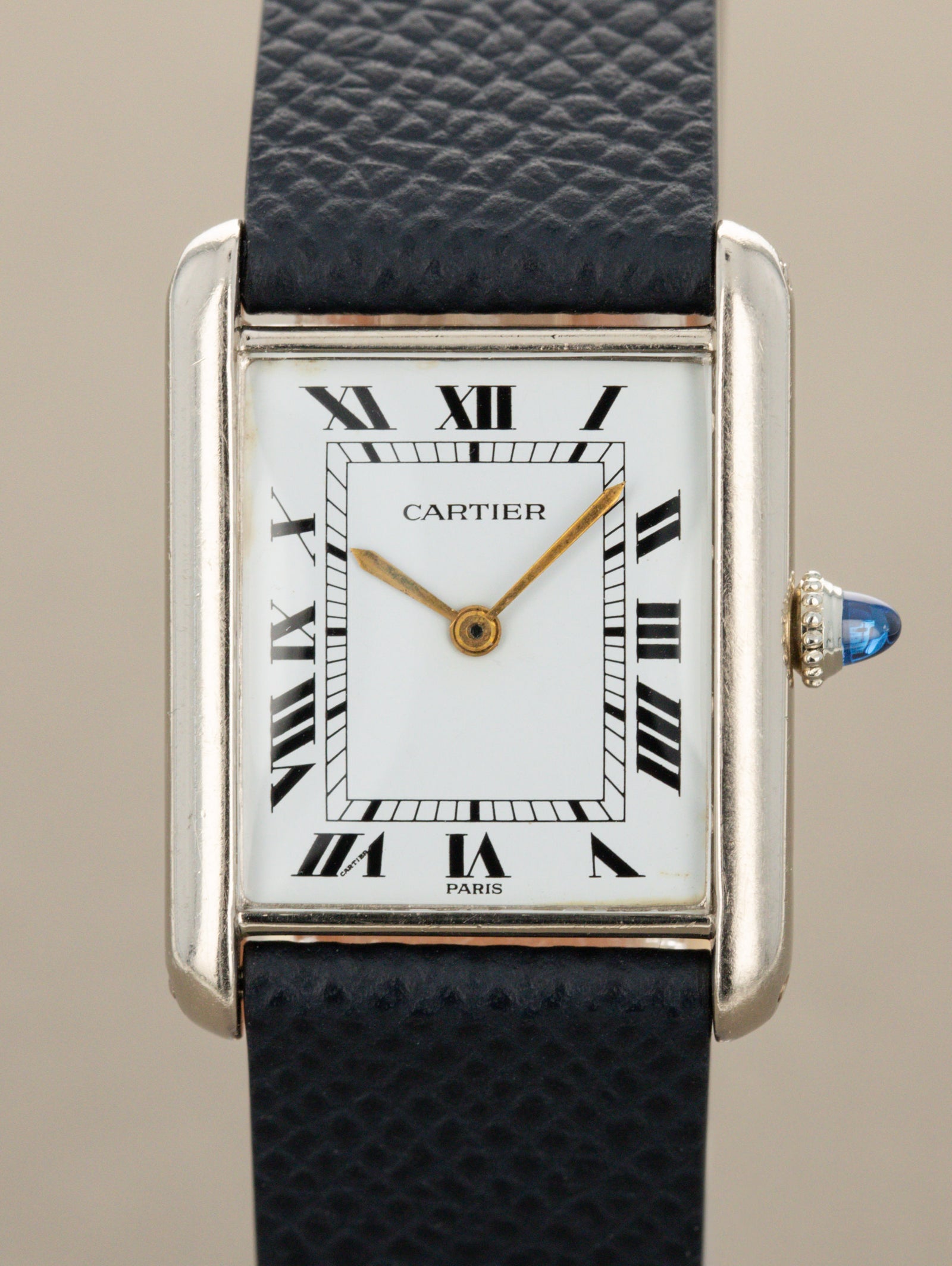 Cartier Tank Louis Ref. 78086 - White Gold 'Paris' Dial