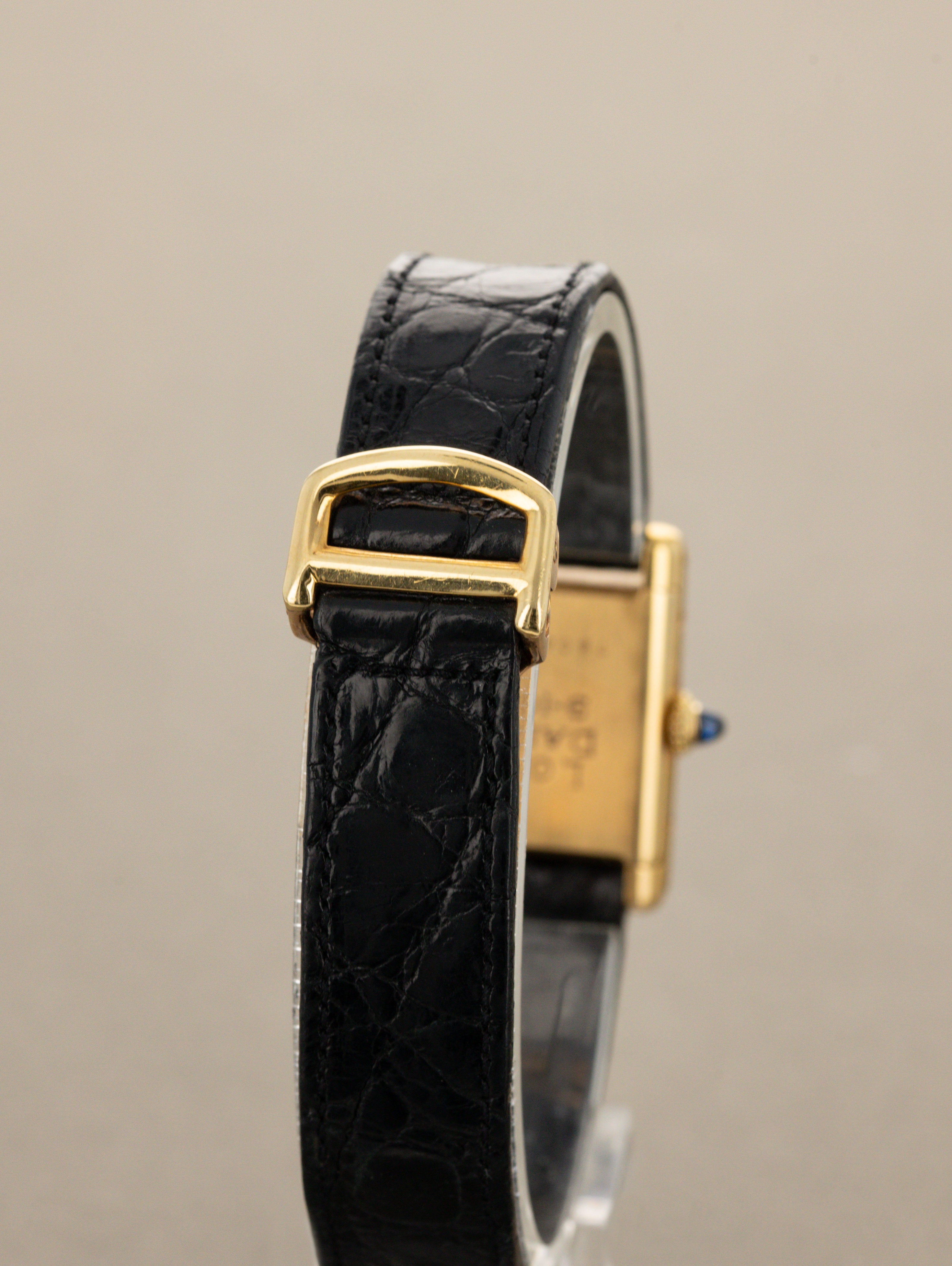 Cartier Tank Louis Ref. 78087 'Ladies' - 'Swiss' Dial Unpolished
