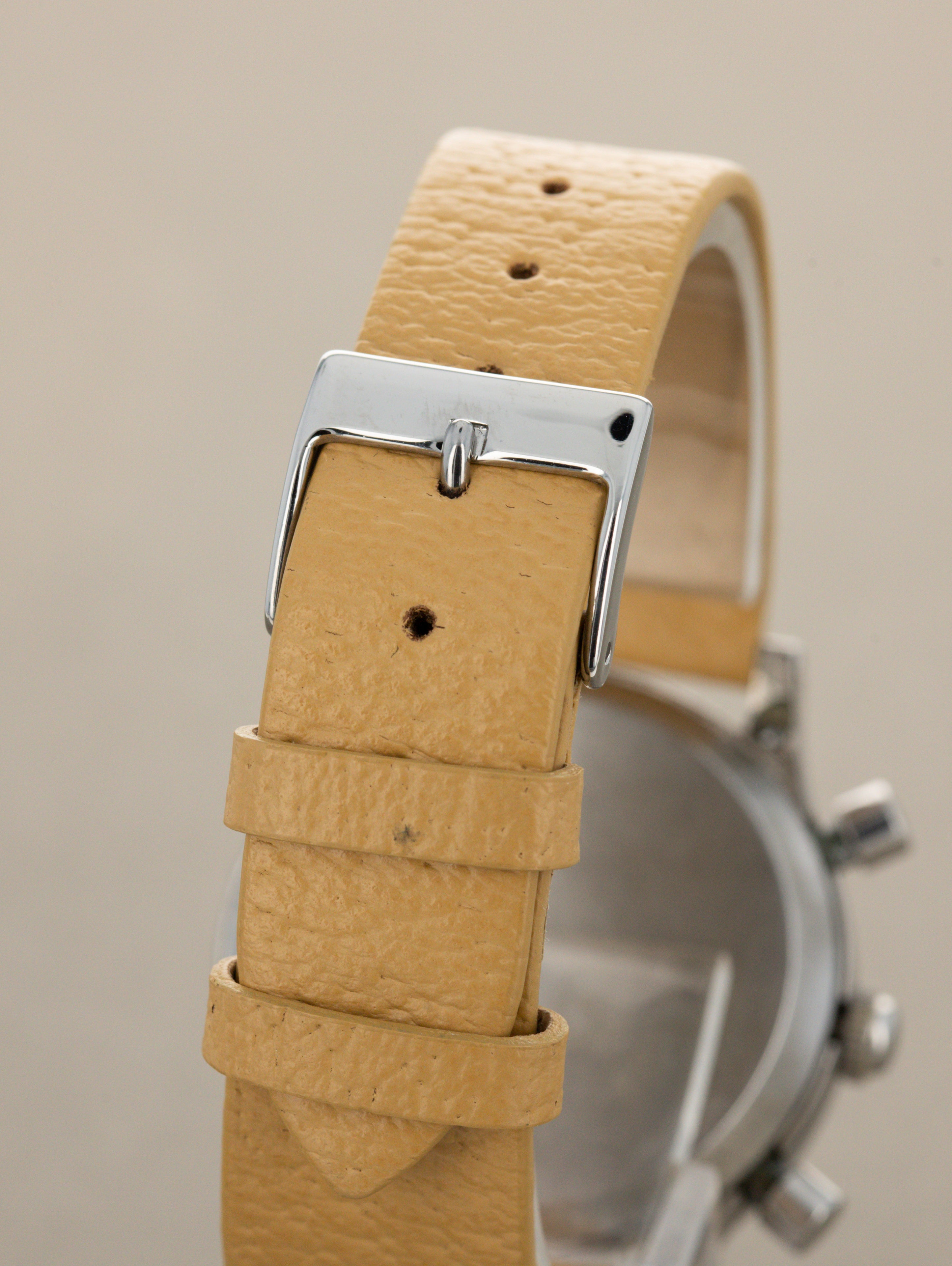 Cyma Clamshell-Case Chronograph - 'Oversized Gilt'