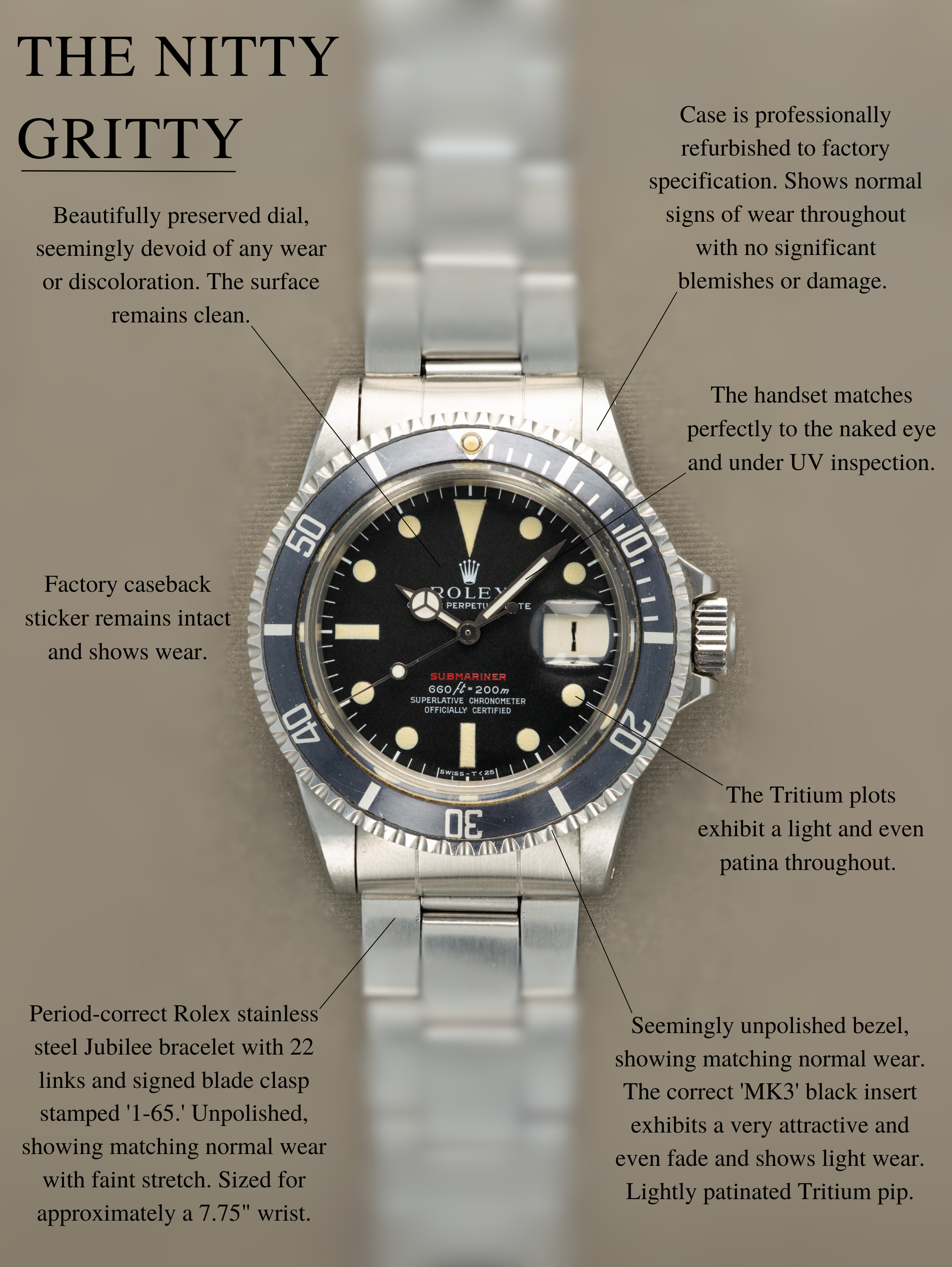 Rolex Submariner Date Ref. 1680 - 'Red Sub' w/ Caseback Sticker