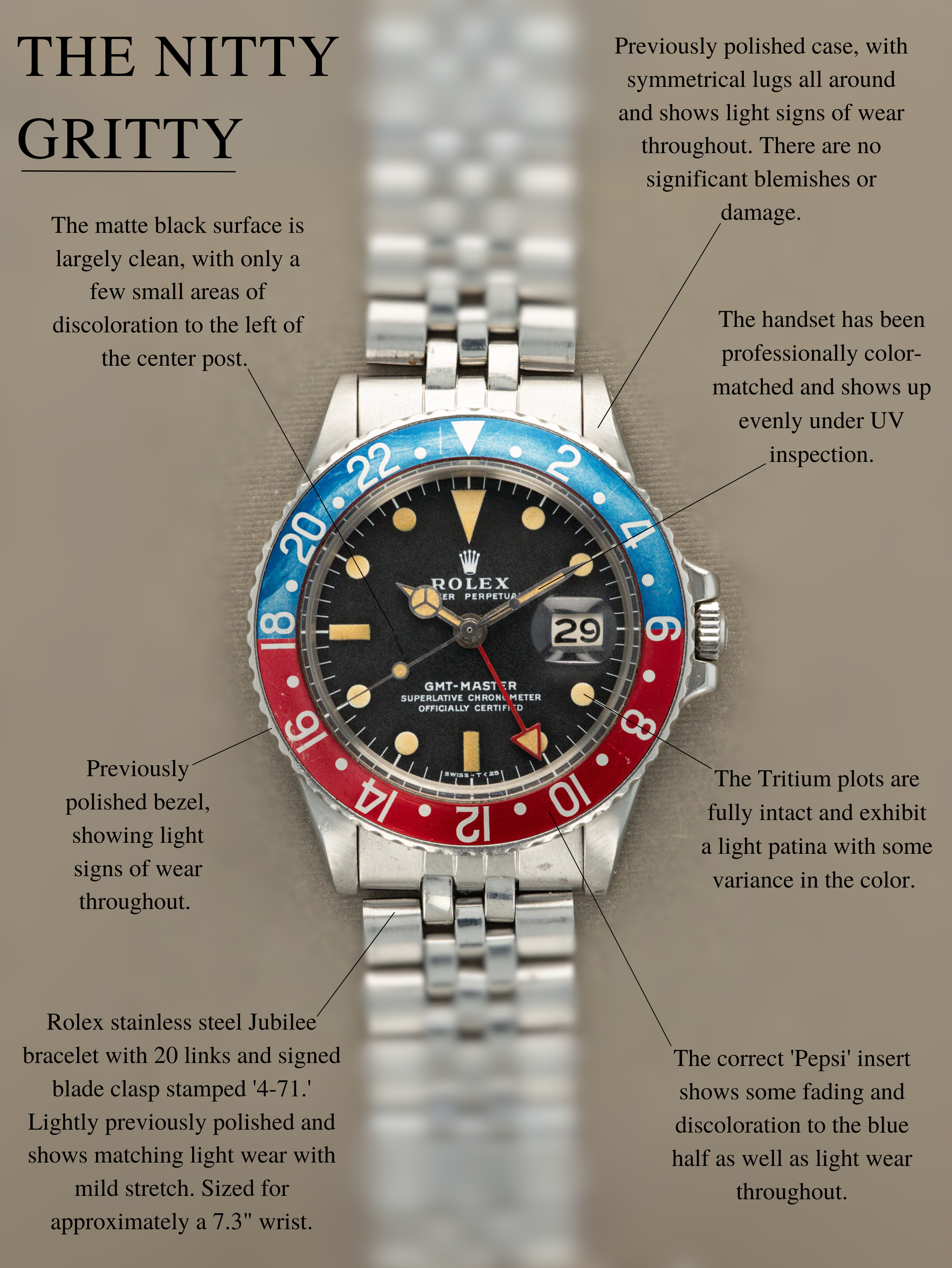 Rolex GMT-Master Ref. 1675 - 'MK2' Dial 'Red Hand'