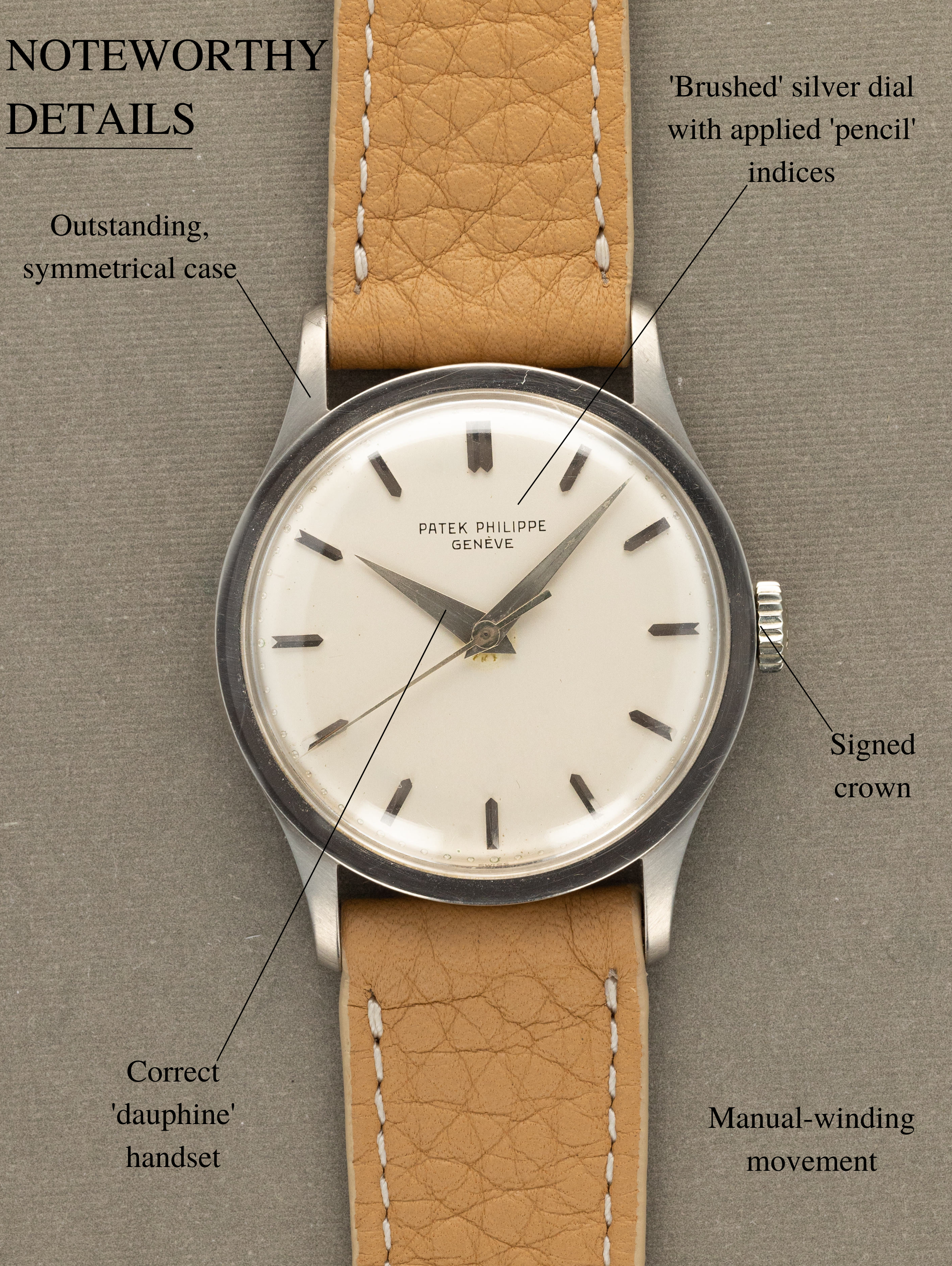 Patek Philippe Calatrava Ref. 570 - White Gold w/ Extract
