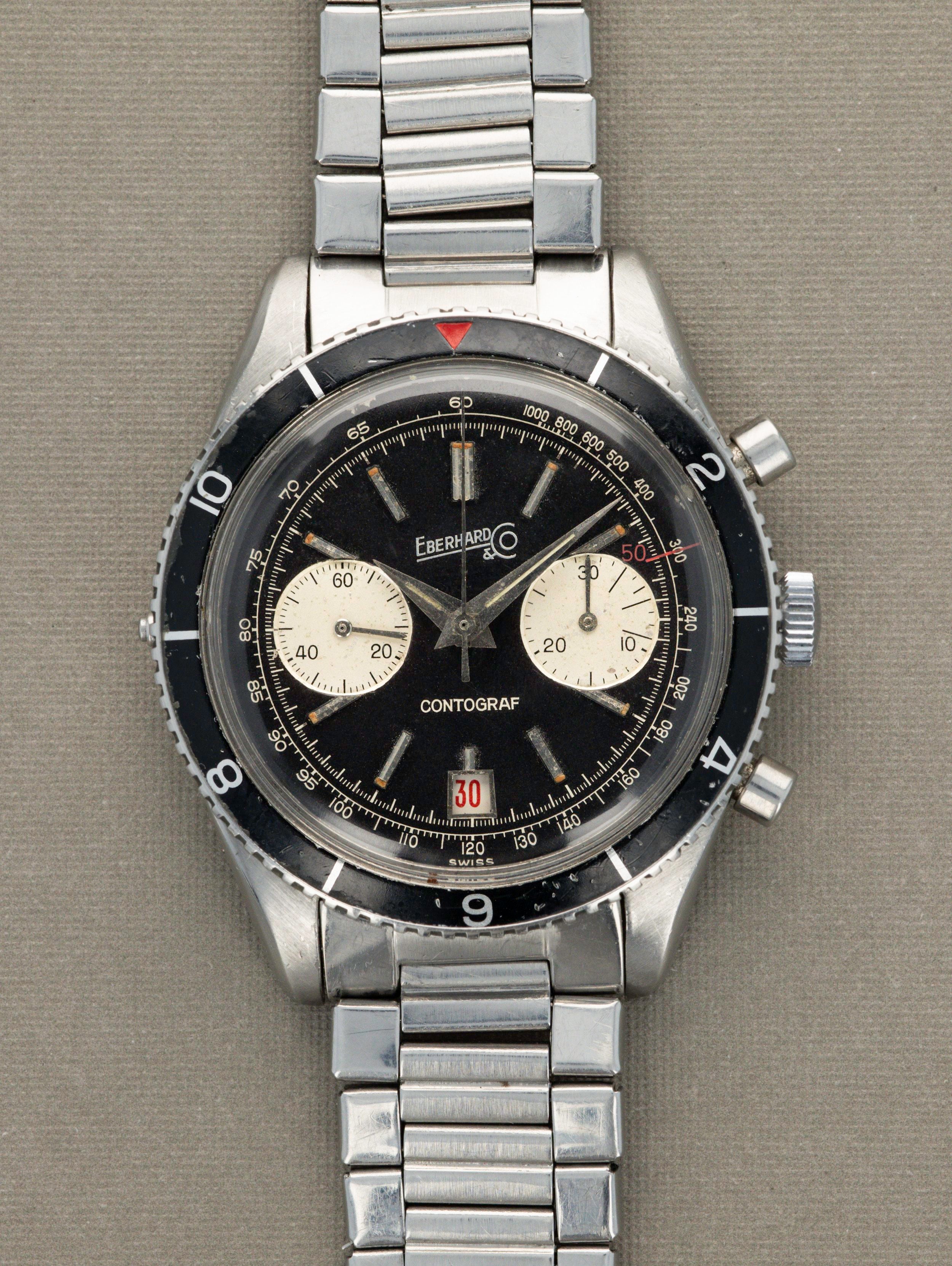 Eberhard and Co. Contograf Chronograph Ref. 14901 - Papers