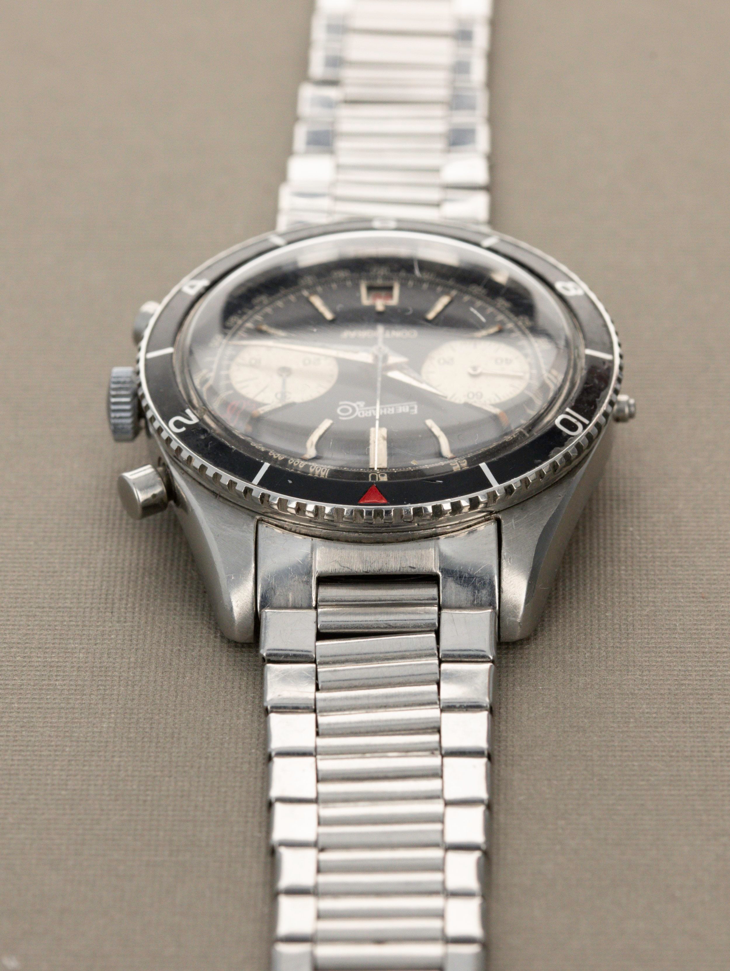 Eberhard and Co. Contograf Chronograph Ref. 14901 - Papers