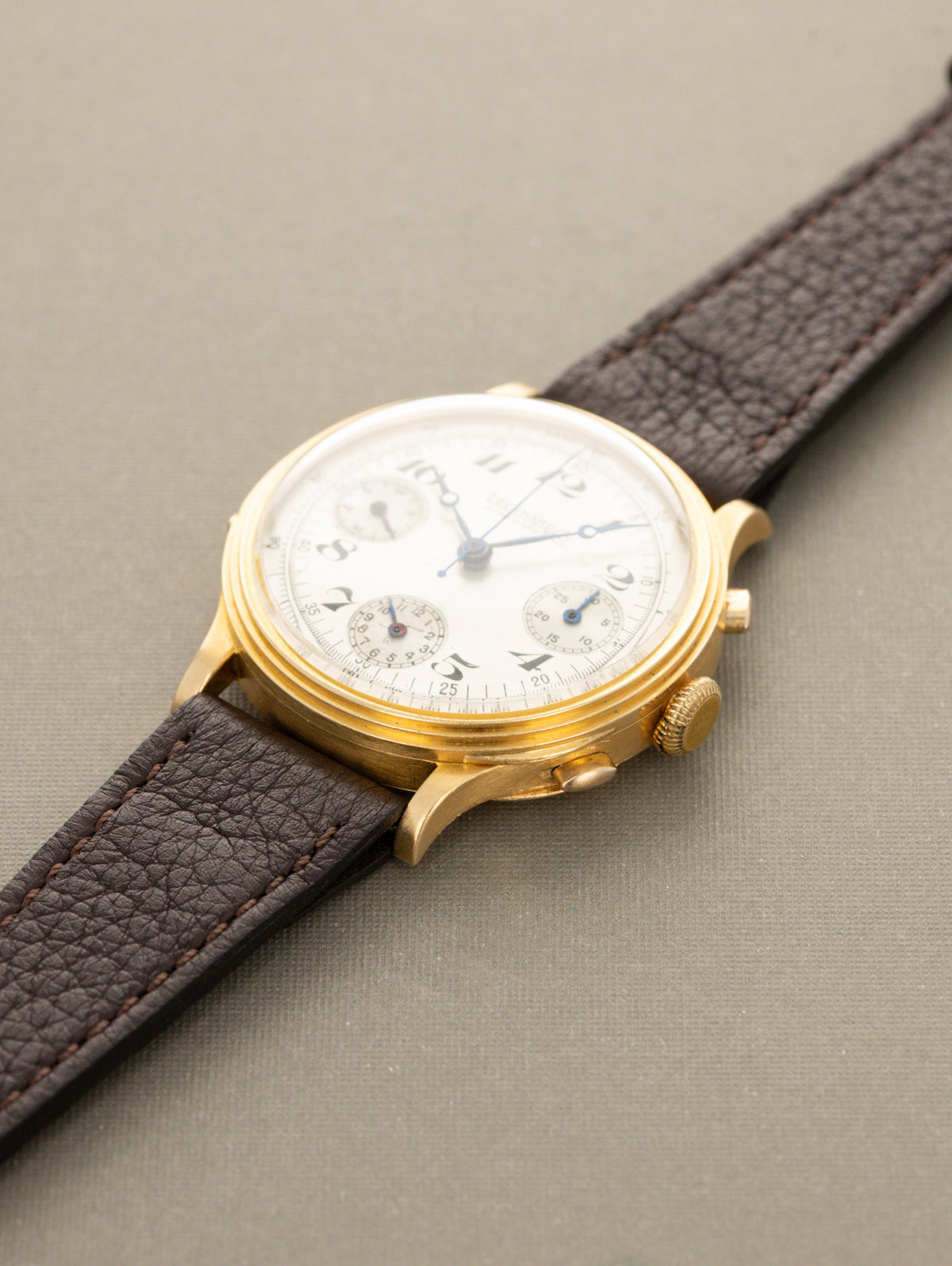 Eberhard and Co. Pre Extra-Fort - Brushed Silver 'Breguet' Dial