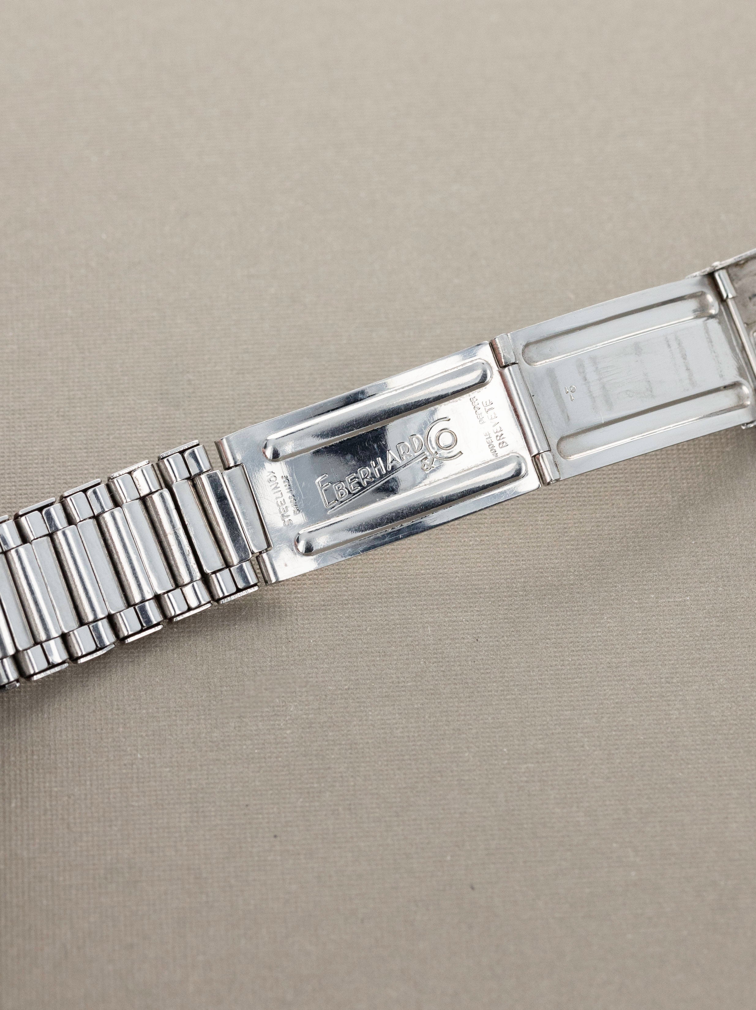 Eberhard and Co. Contograf Chronograph Ref. 14901 - Non-Luminous Dial Unpolished