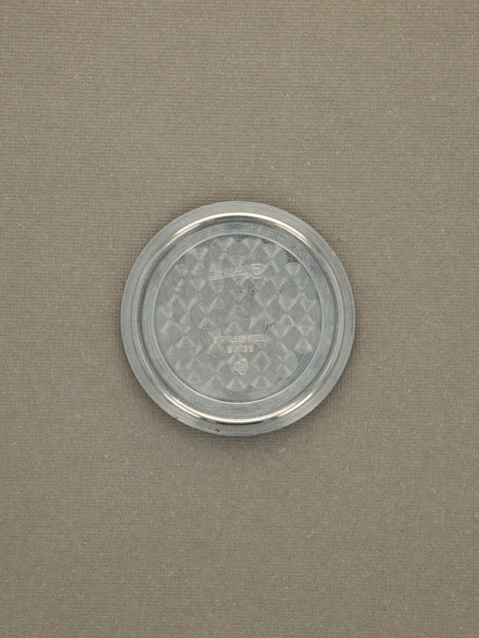 Eberhard and Co. Contograf Ref. 131501 - Sunburst Silver Non-Luminous Dial Unpolished