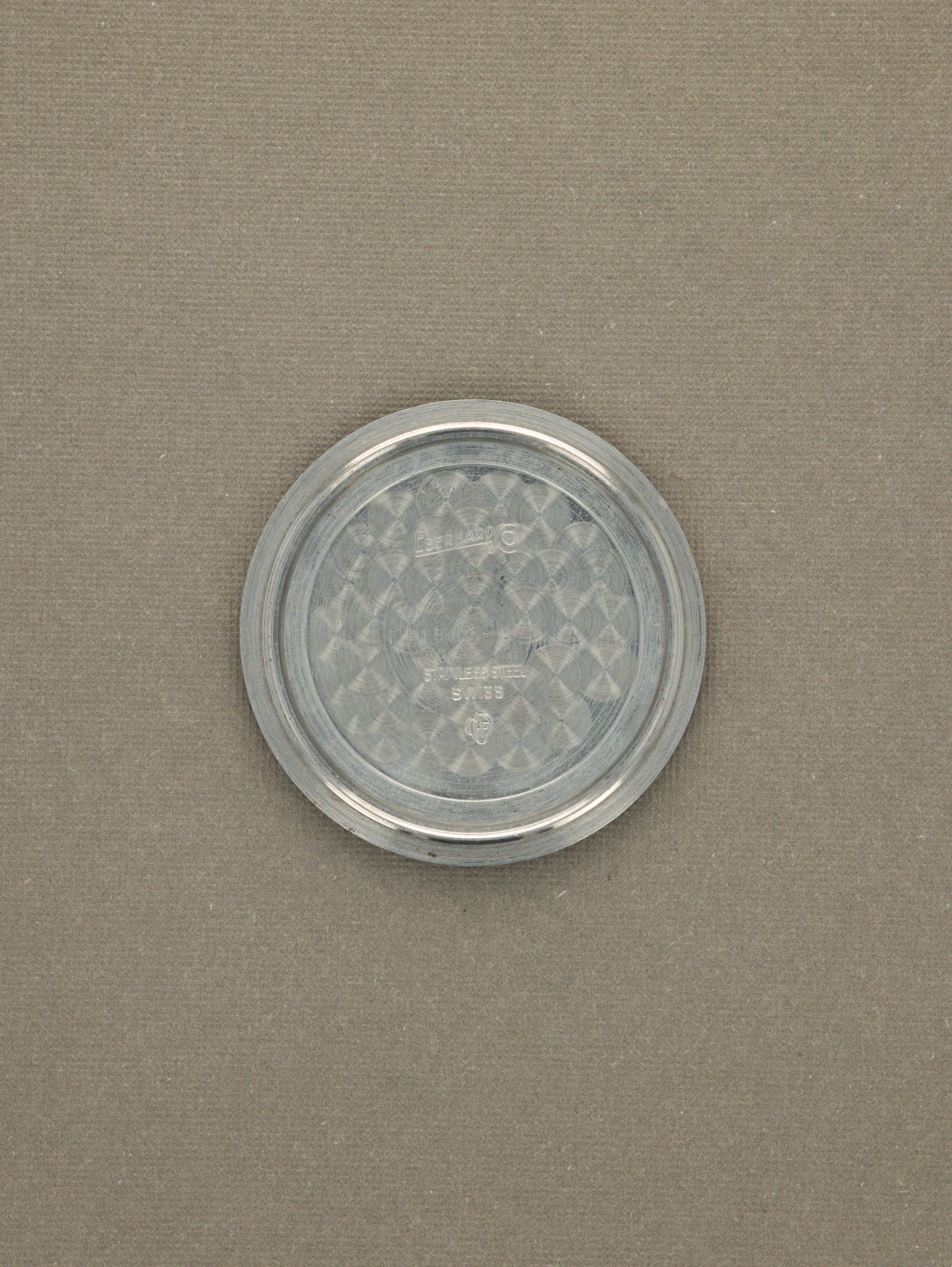Eberhard and Co. Contograf Ref. 131501 - Sunburst Silver Non-Luminous Dial Unpolished