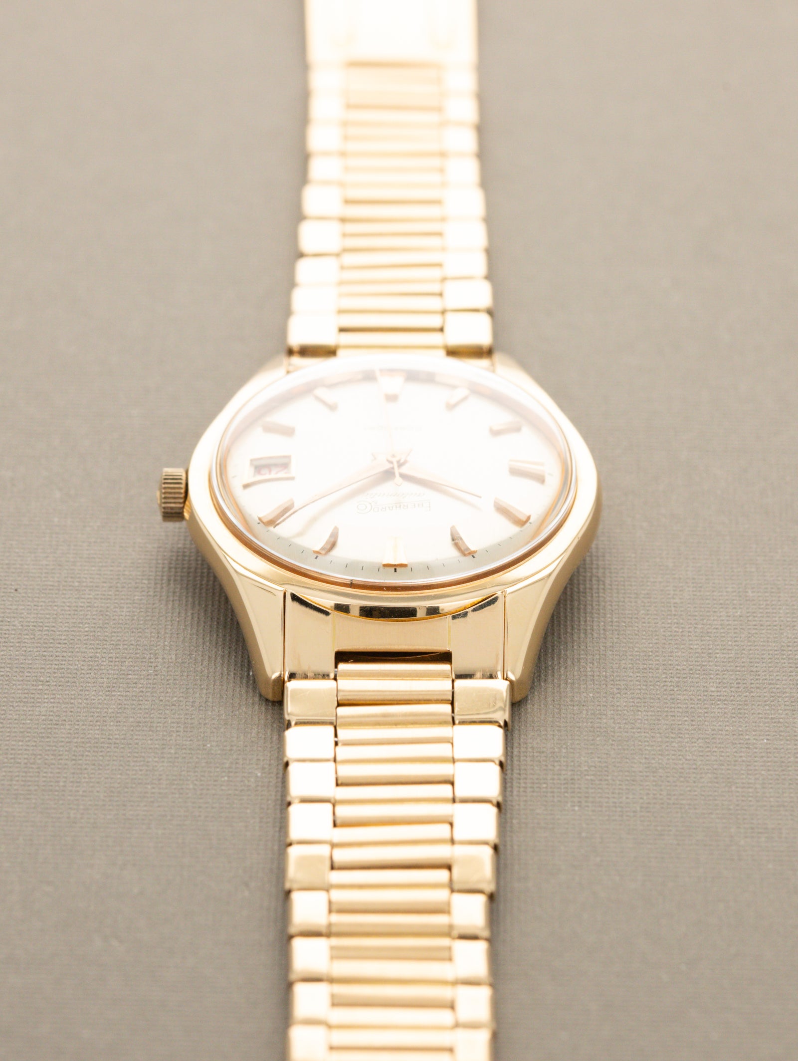 Eberhard and Co. Scafodat Ref. 11532-1 - 'Brushed' Silver Non-Luminous Dial W/ Box