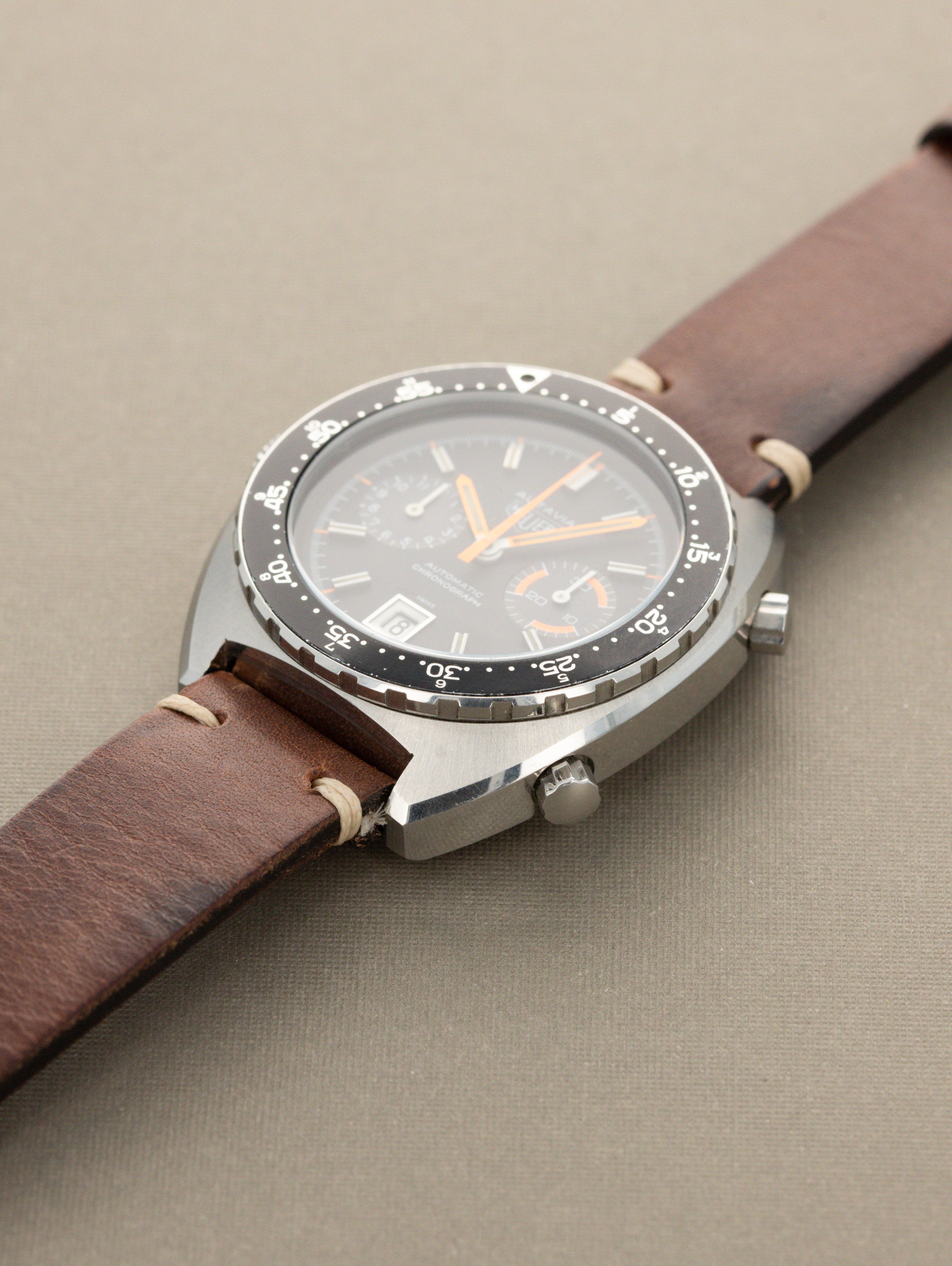 Heuer Autavia Ref. 11630MH - 'Orange Boy' Unpolished