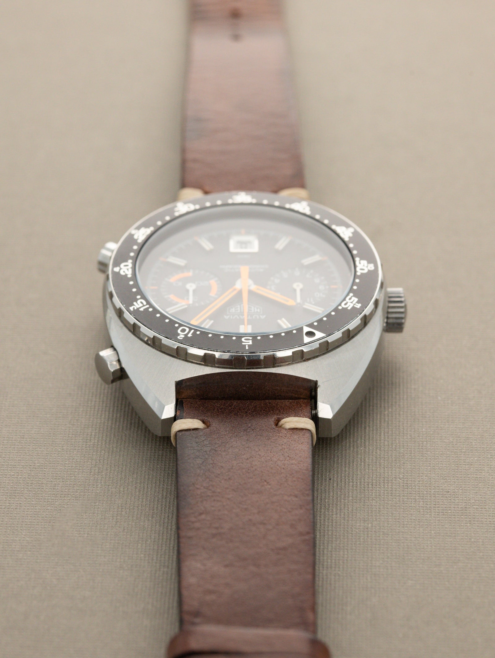 Heuer Autavia Ref. 11630MH - 'Orange Boy' Unpolished