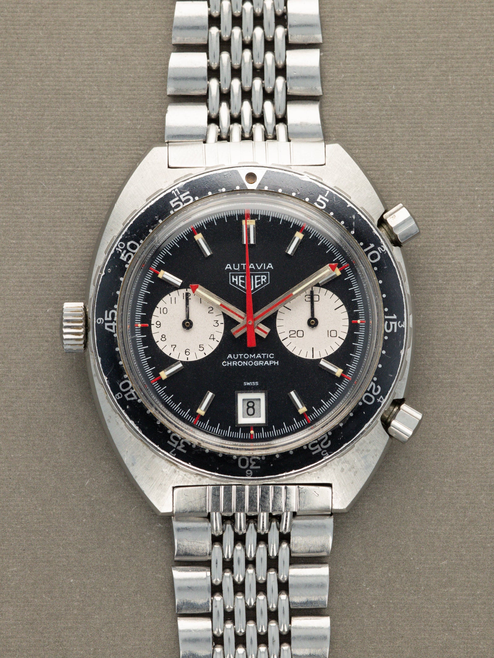 Heuer Autavia Ref. 1163V 'Viceroy' - Unpolished