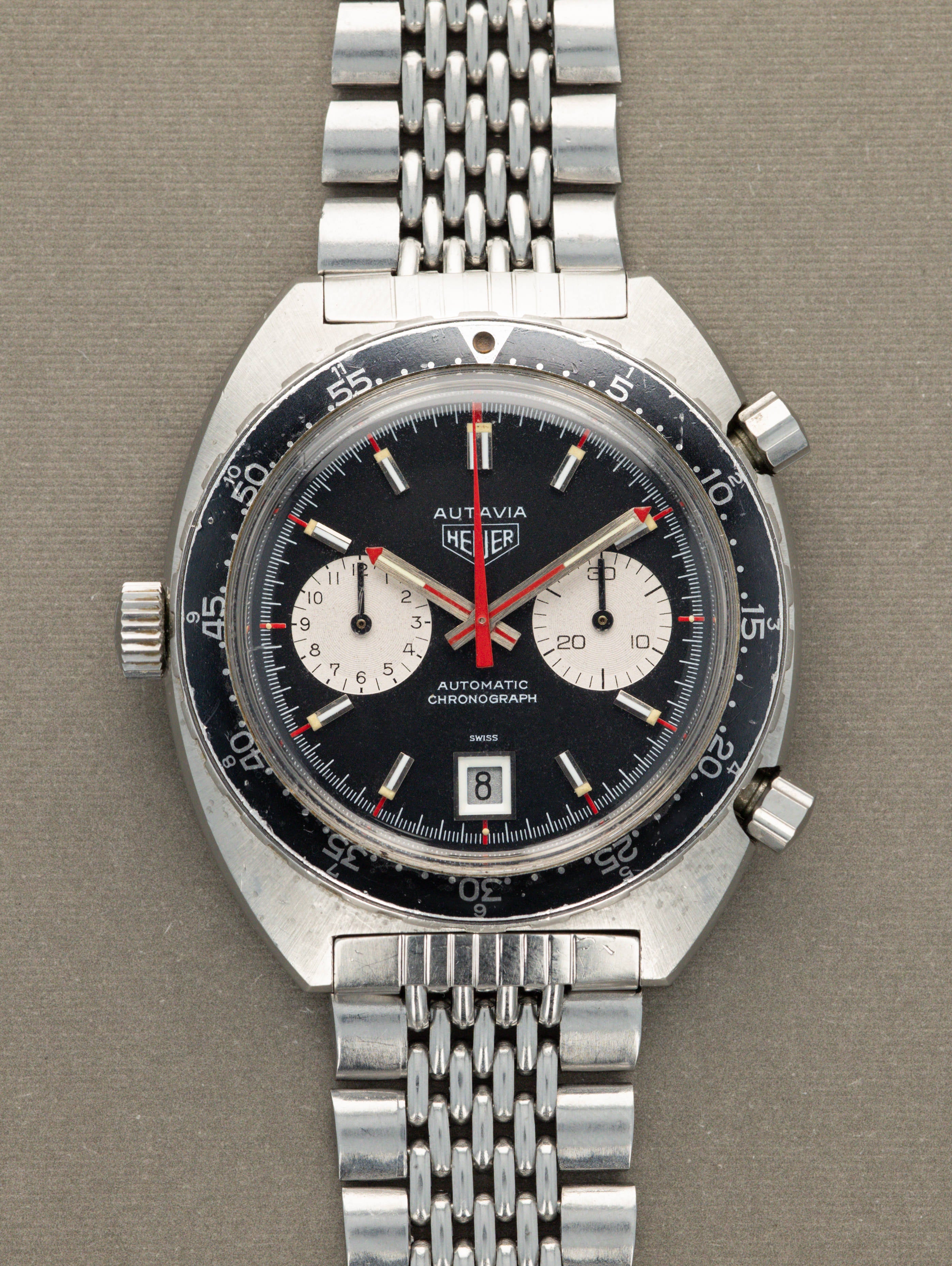 Heuer Autavia Ref. 1163V 'Viceroy' - Unpolished