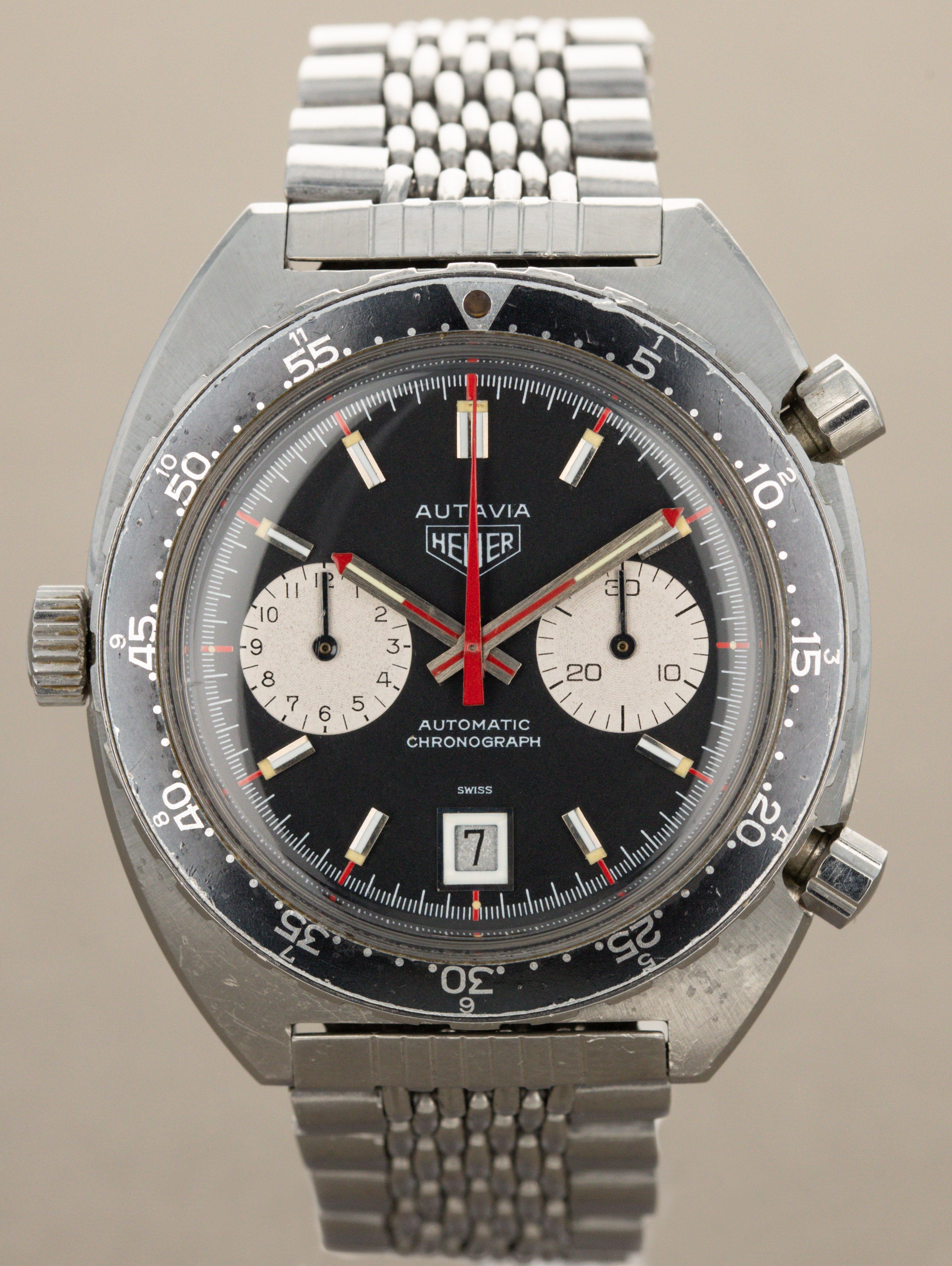Heuer Autavia Ref. 1163V 'Viceroy' - Unpolished