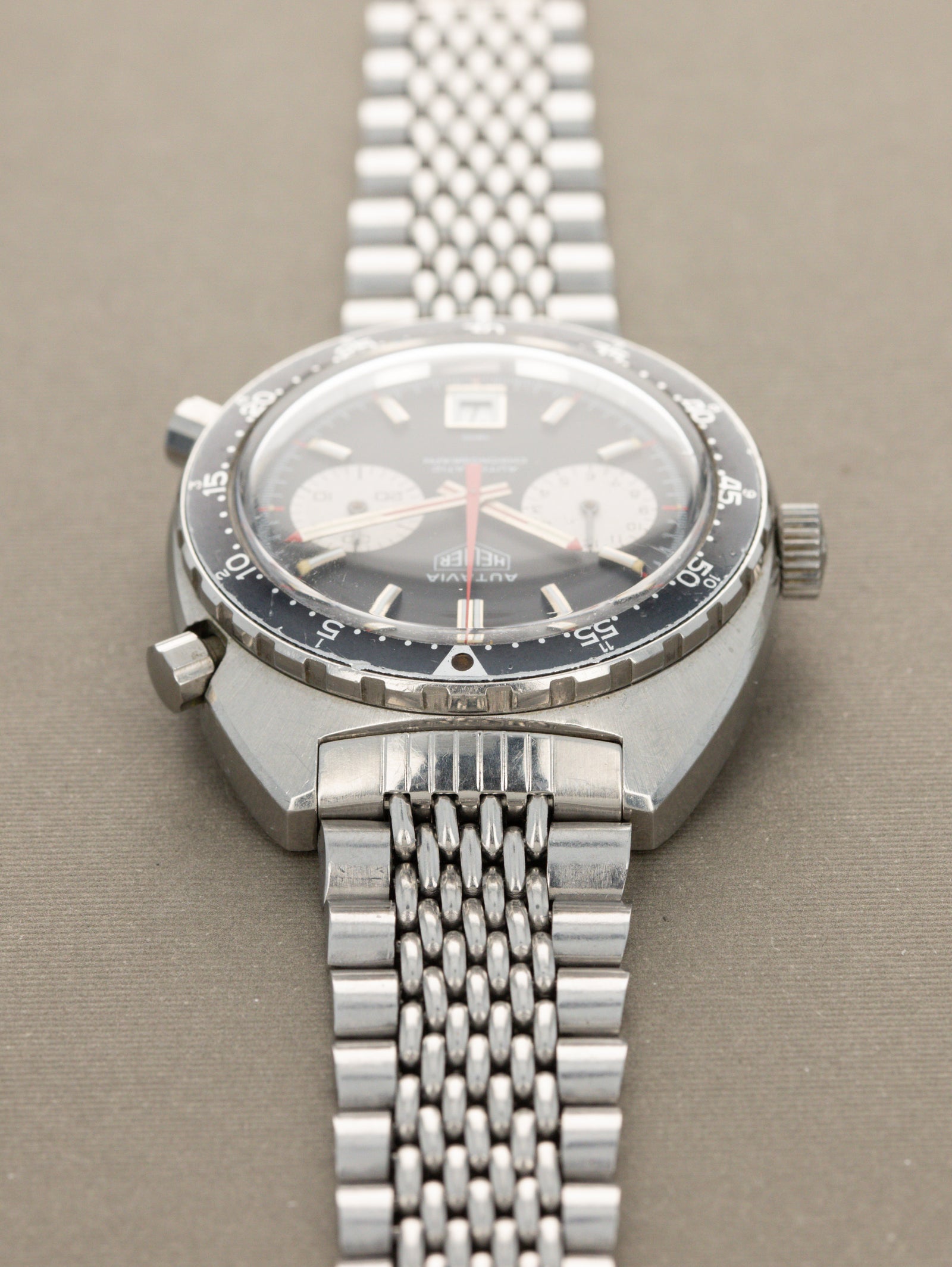 Heuer Autavia Ref. 1163V 'Viceroy' - Unpolished