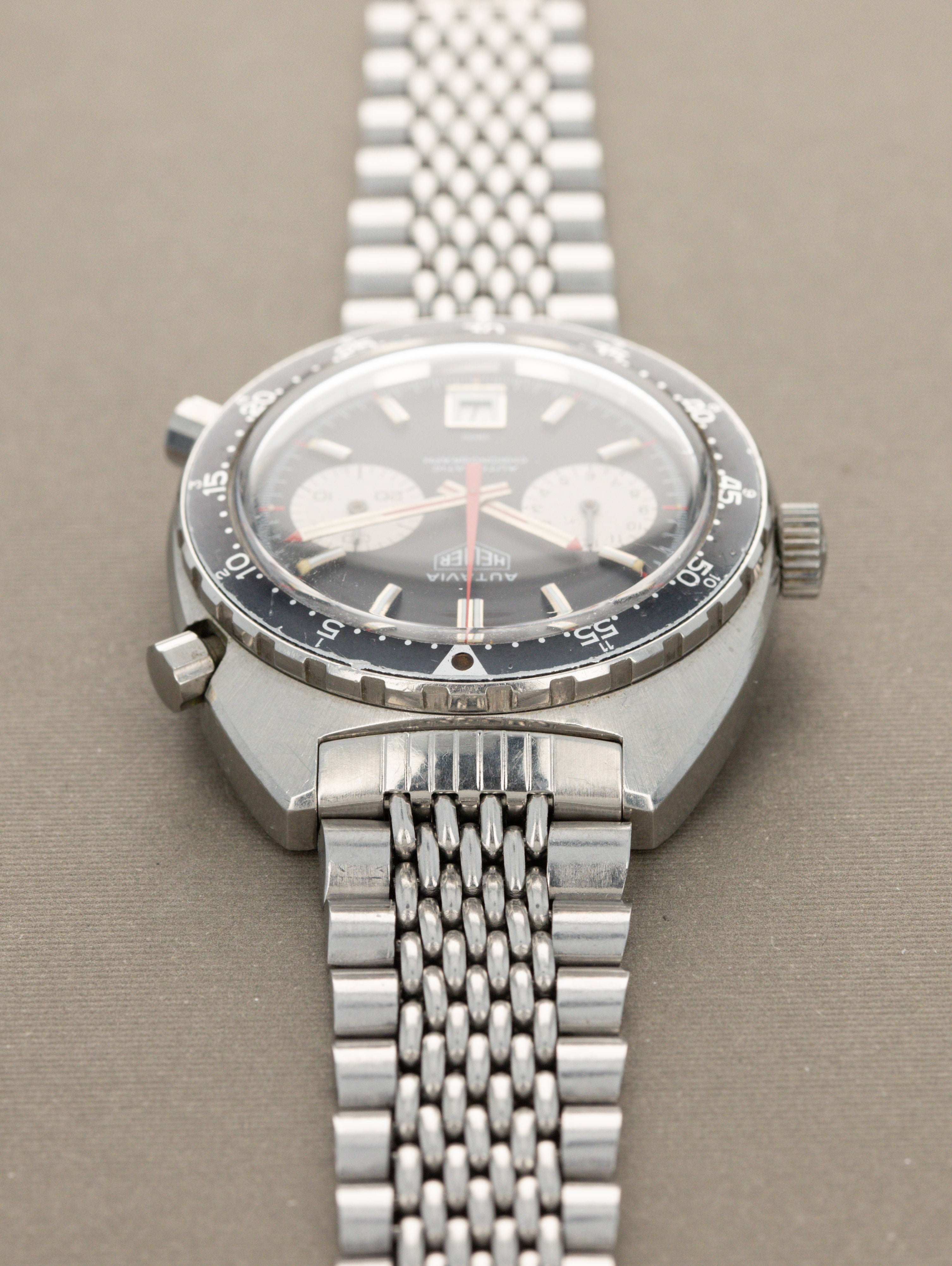Heuer Autavia Ref. 1163V 'Viceroy' - Unpolished