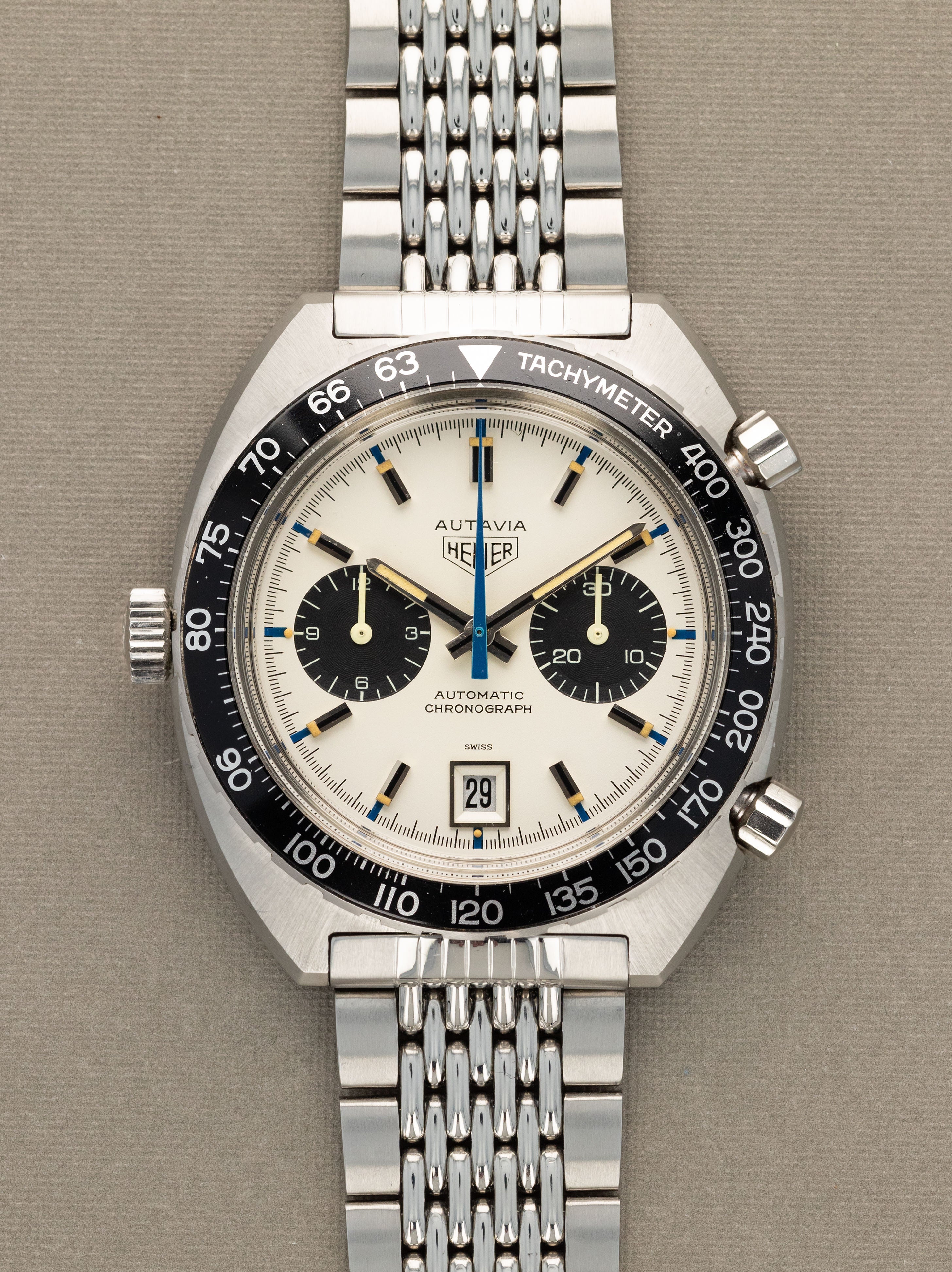 Heuer Autavia Ref. 1163T - 'Jo Siffert' LNOS w/ Box & Papers