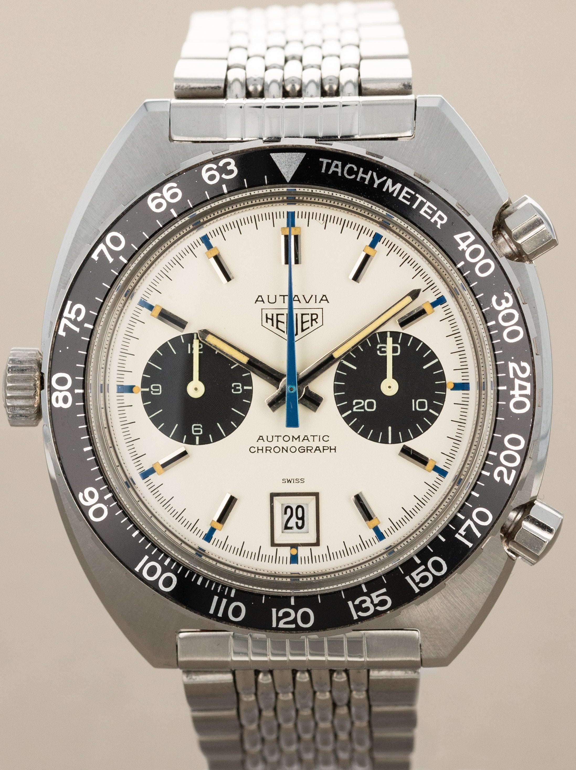Heuer Autavia Ref. 1163T - 'Jo Siffert' LNOS w/ Box & Papers